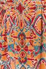 Trendyol - Orange Shift Ethnic Pattern Dress