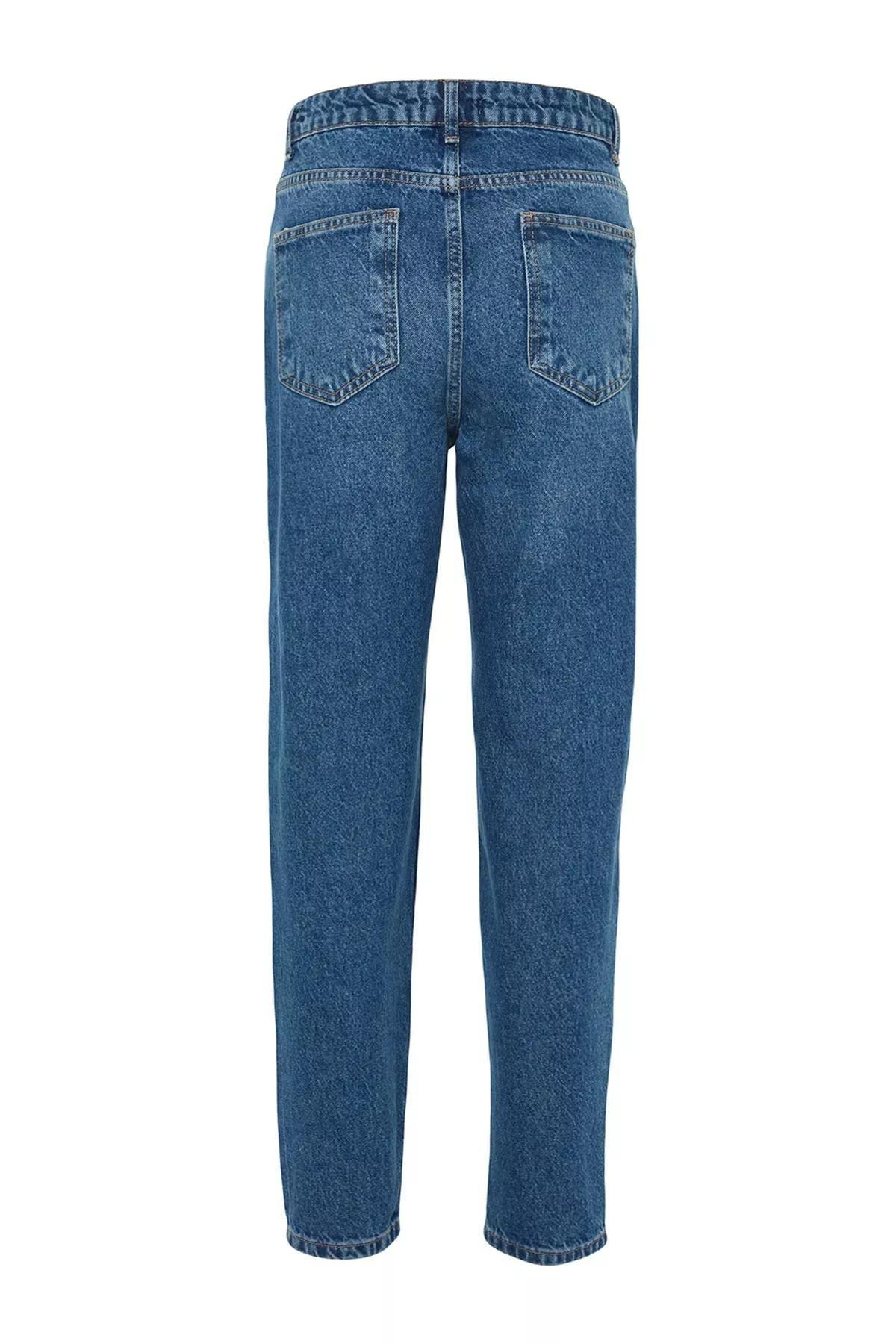 Blue Mom Jeans, , large image number 7