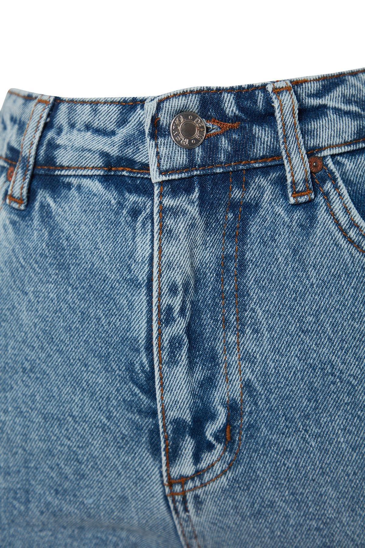 Blue Mom Jeans, , large image number 6
