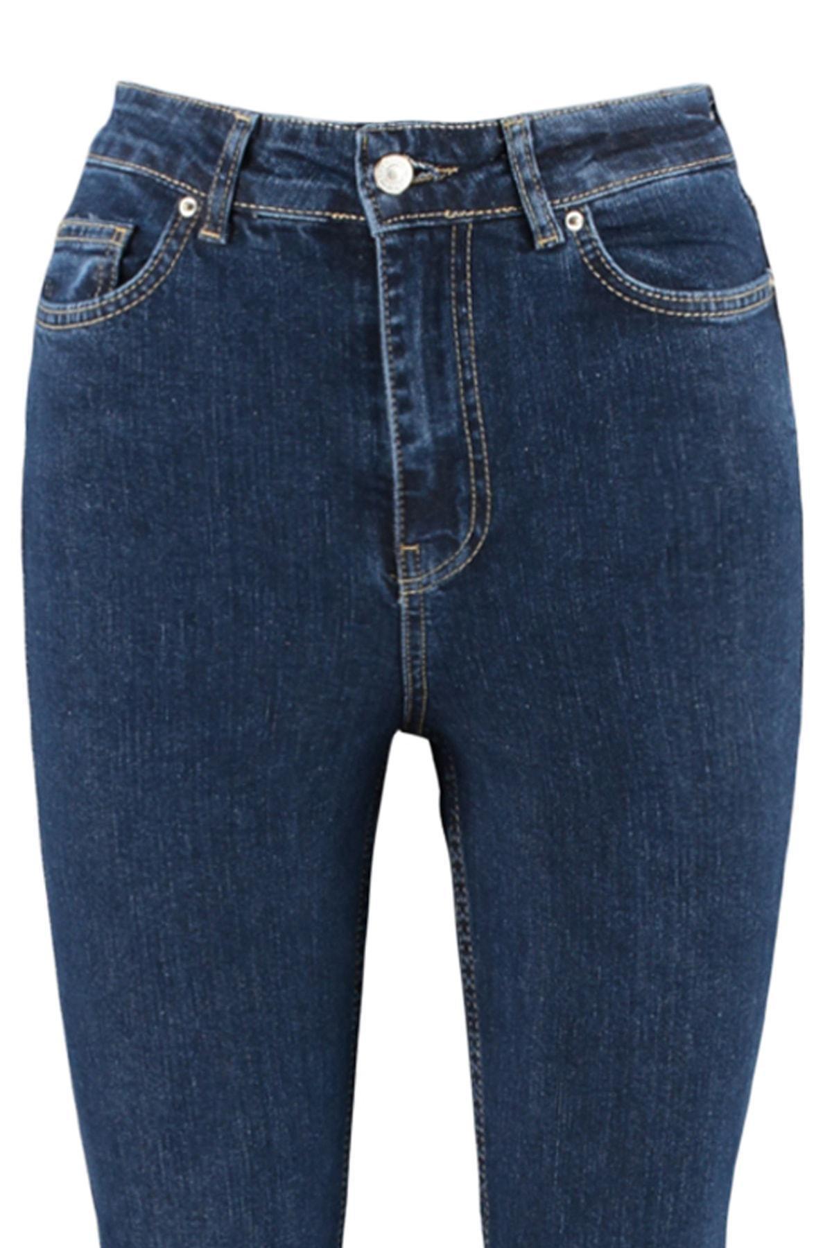Blue Wide Leg Jeans, , large image number 7