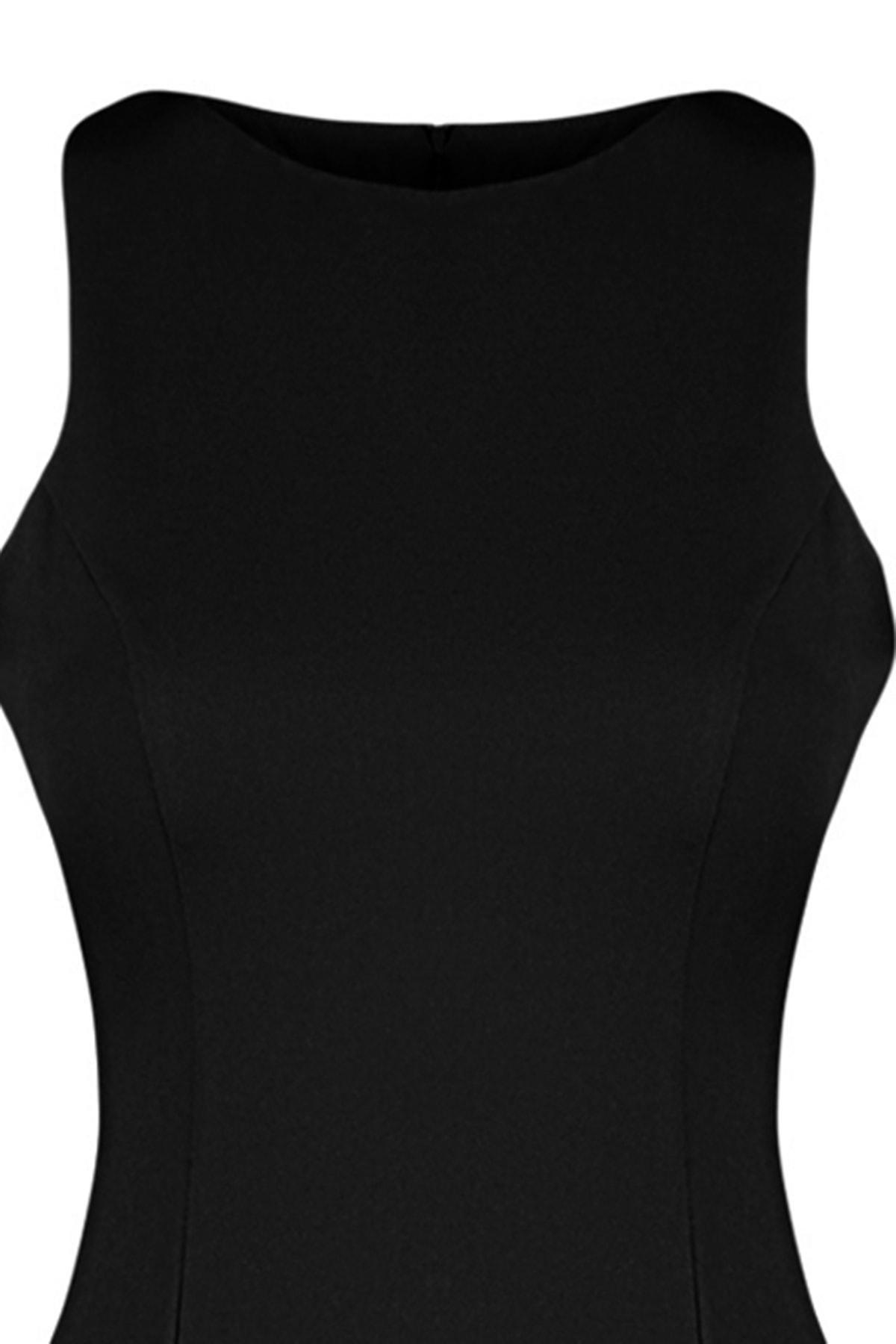 Black Shift Formal Dress, , large image number 7