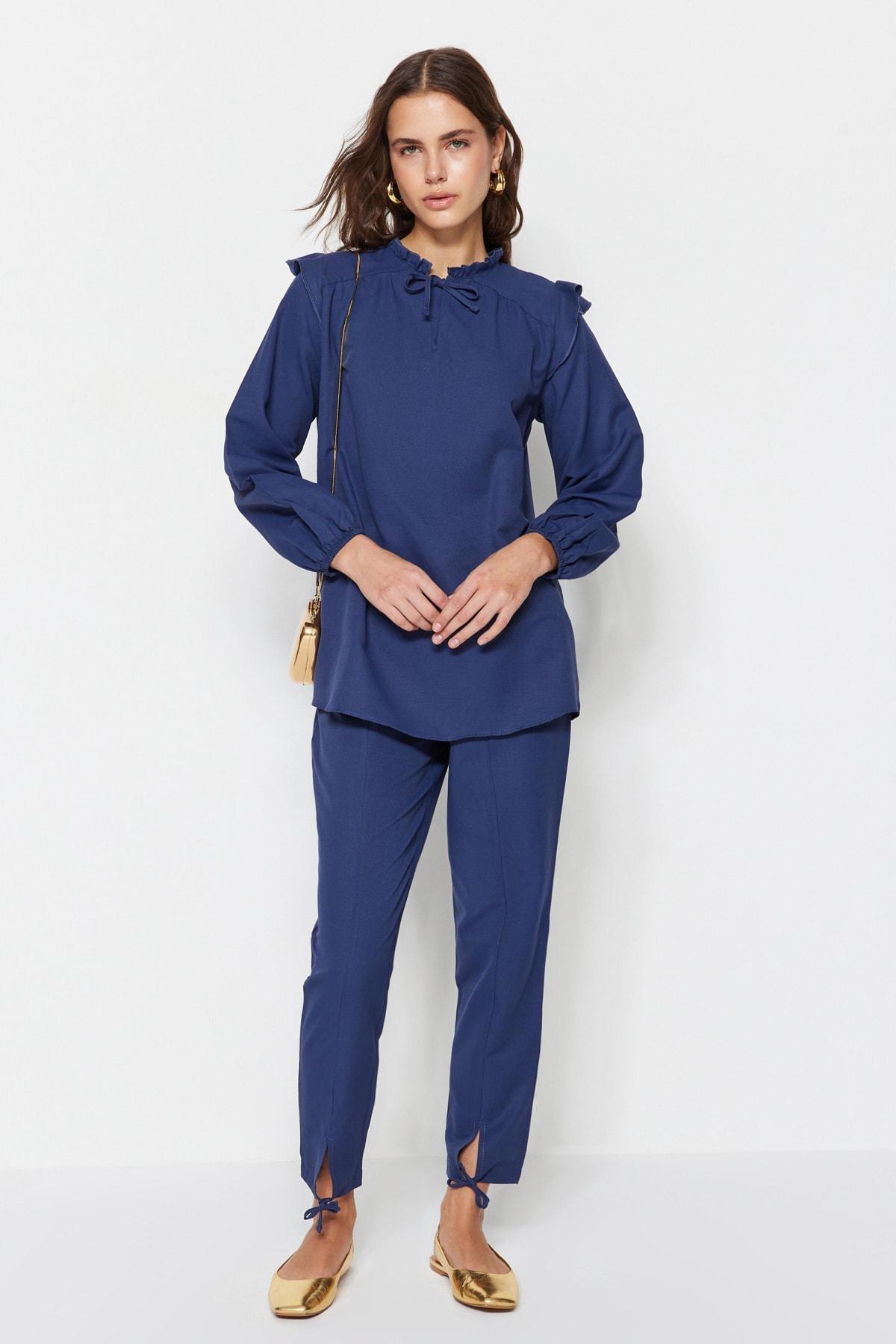Navy Regular Co-Ord Set, , large image number 4