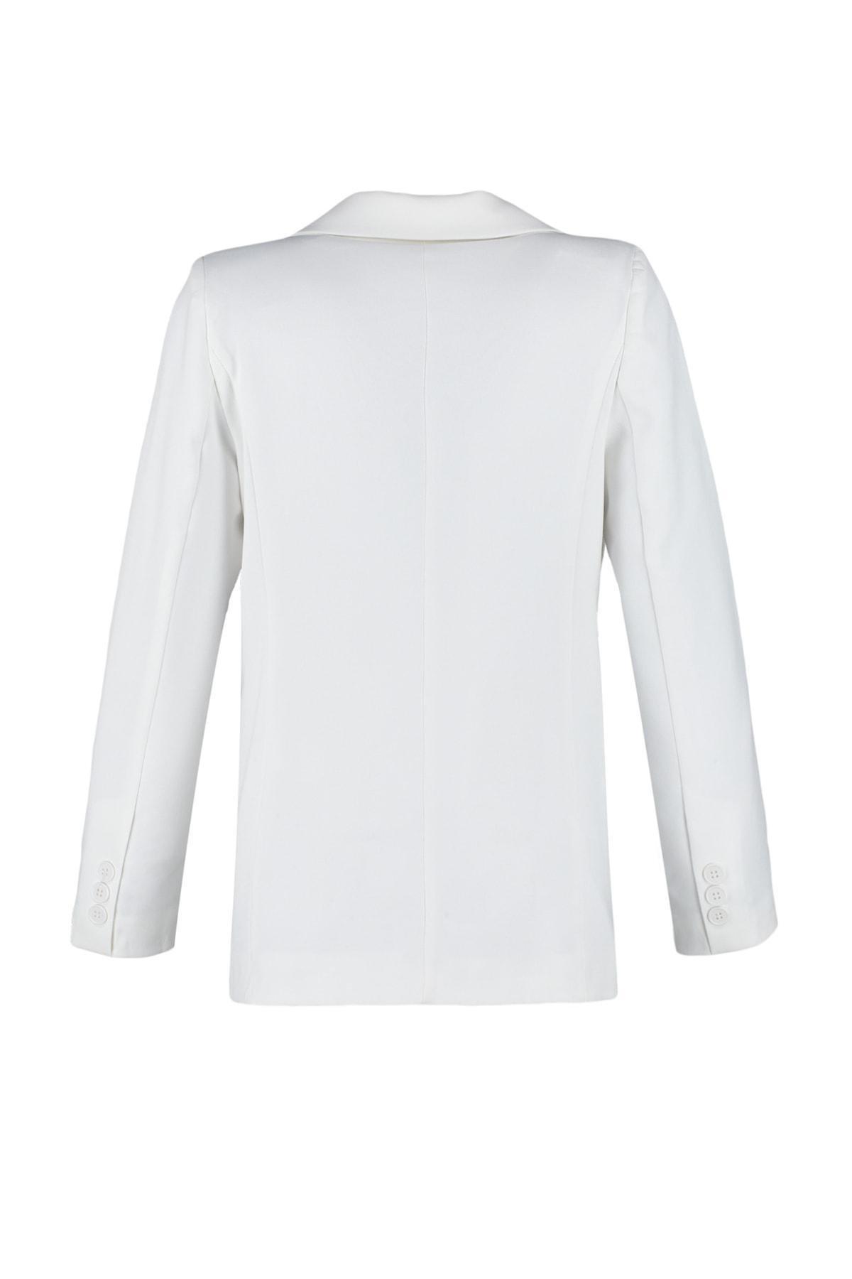 White Lined Blazer, , large image number 6