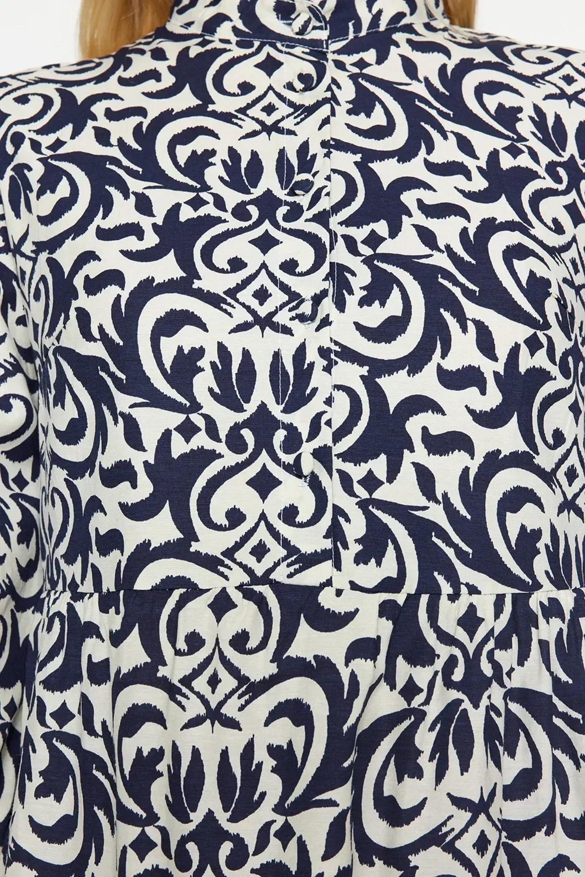 Black Oversized Jacket, Dark blue, large image number 3