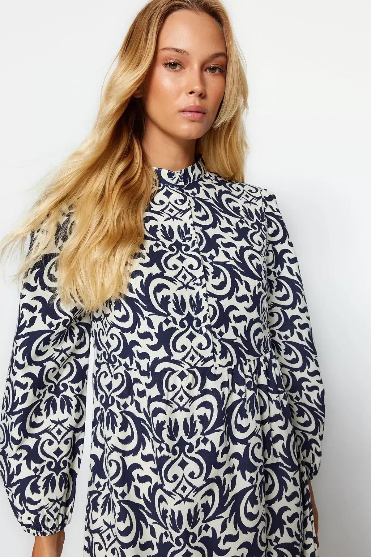 Black Oversized Jacket, Dark blue, large image number 4