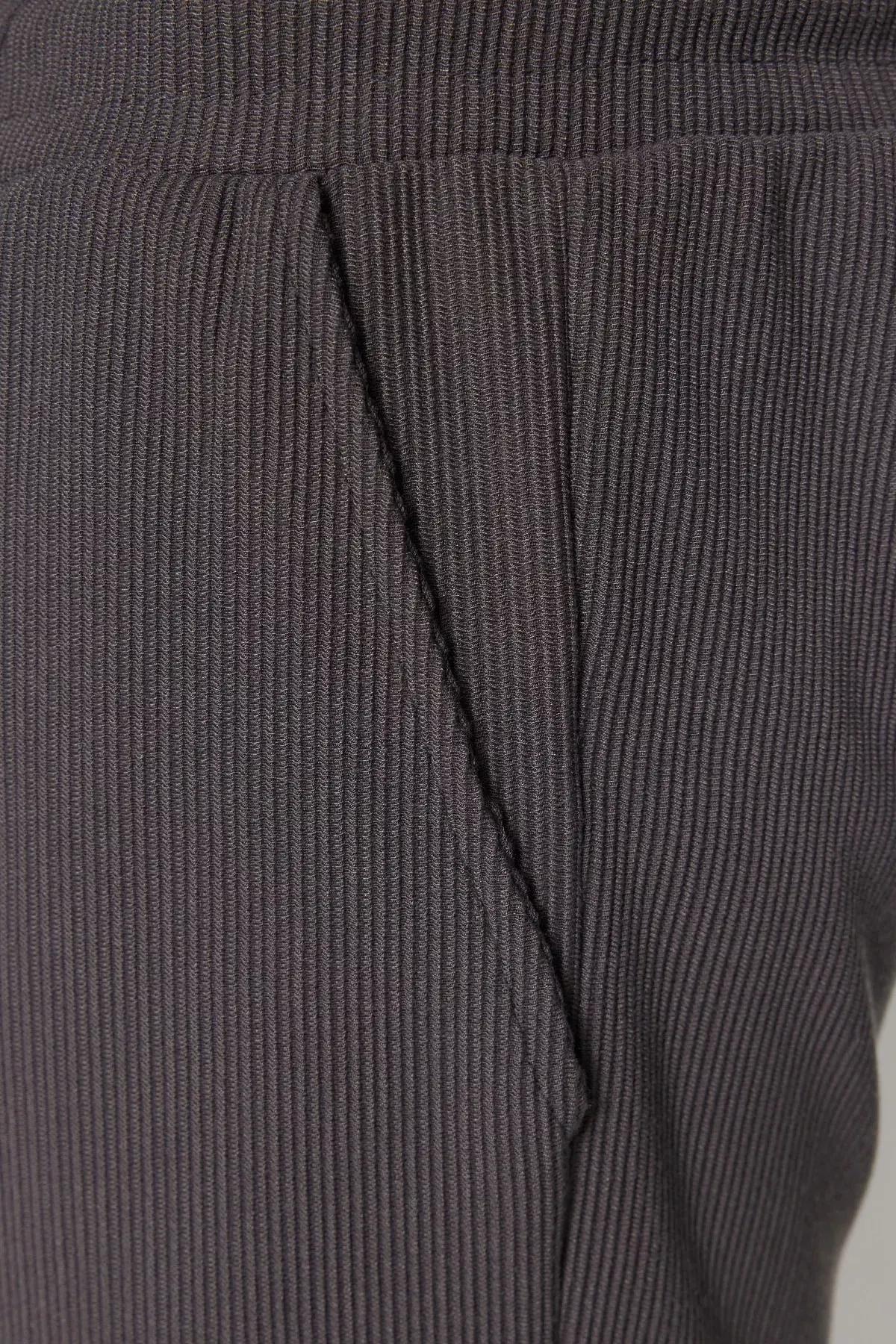Grey Straight Shorts, Gray, large image number 9