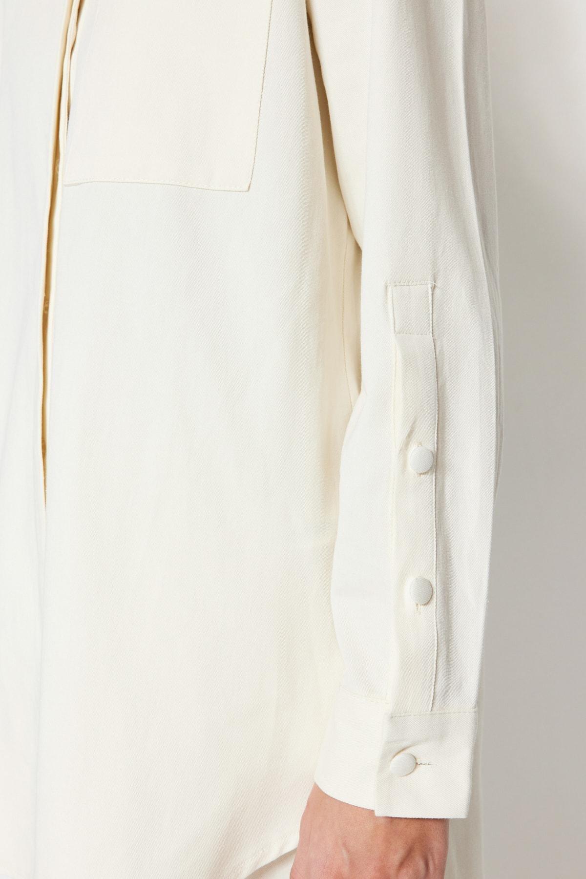 Beige Regular Co-Ord Set, , large image number 4