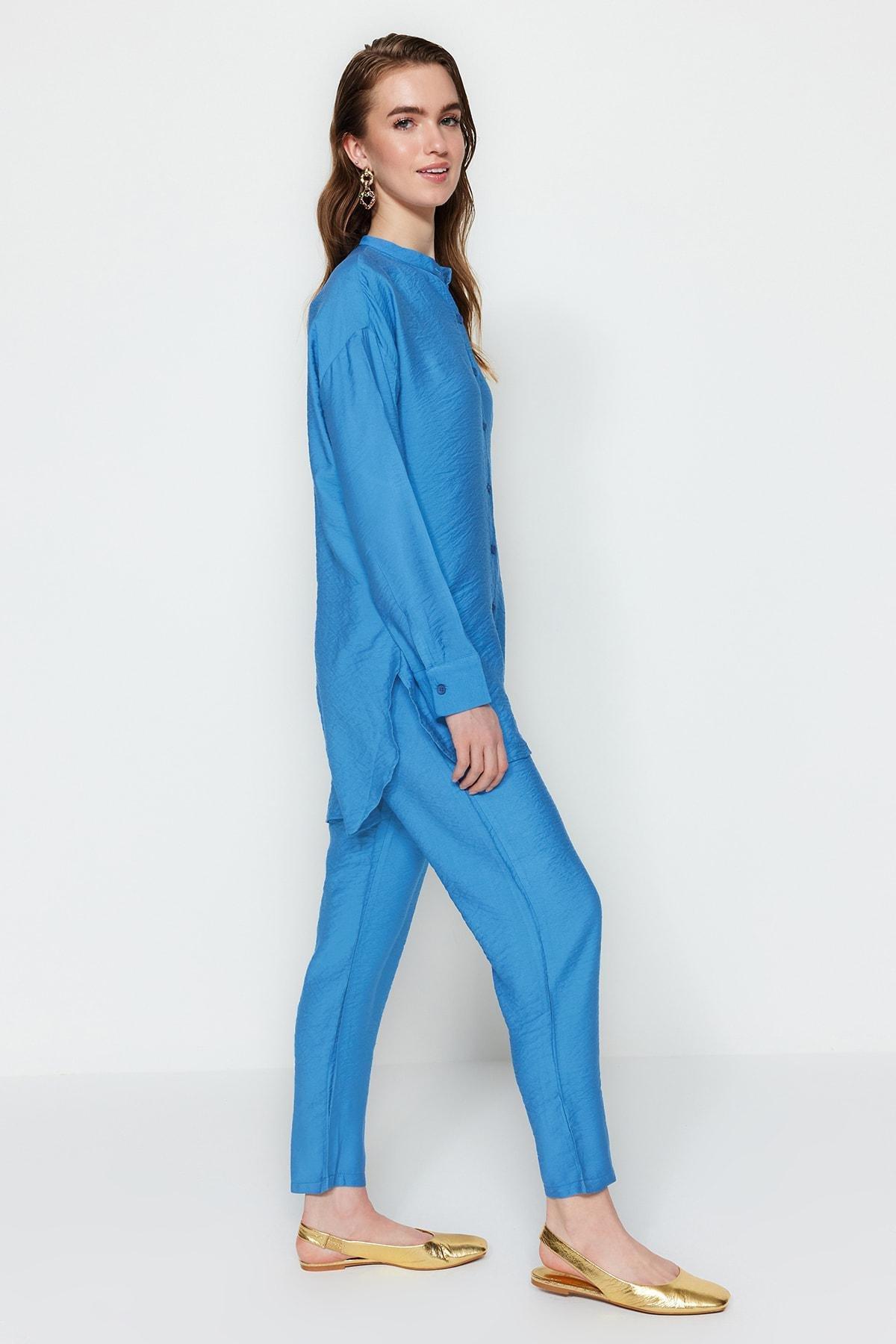 Blue Regular Co-Ord Set, , large image number 2