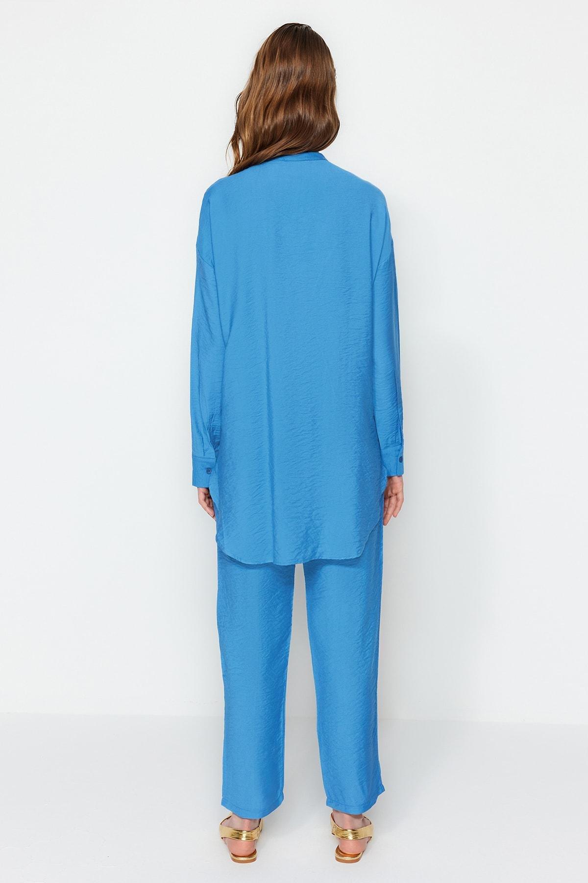 Blue Regular Co-Ord Set, , large image number 5