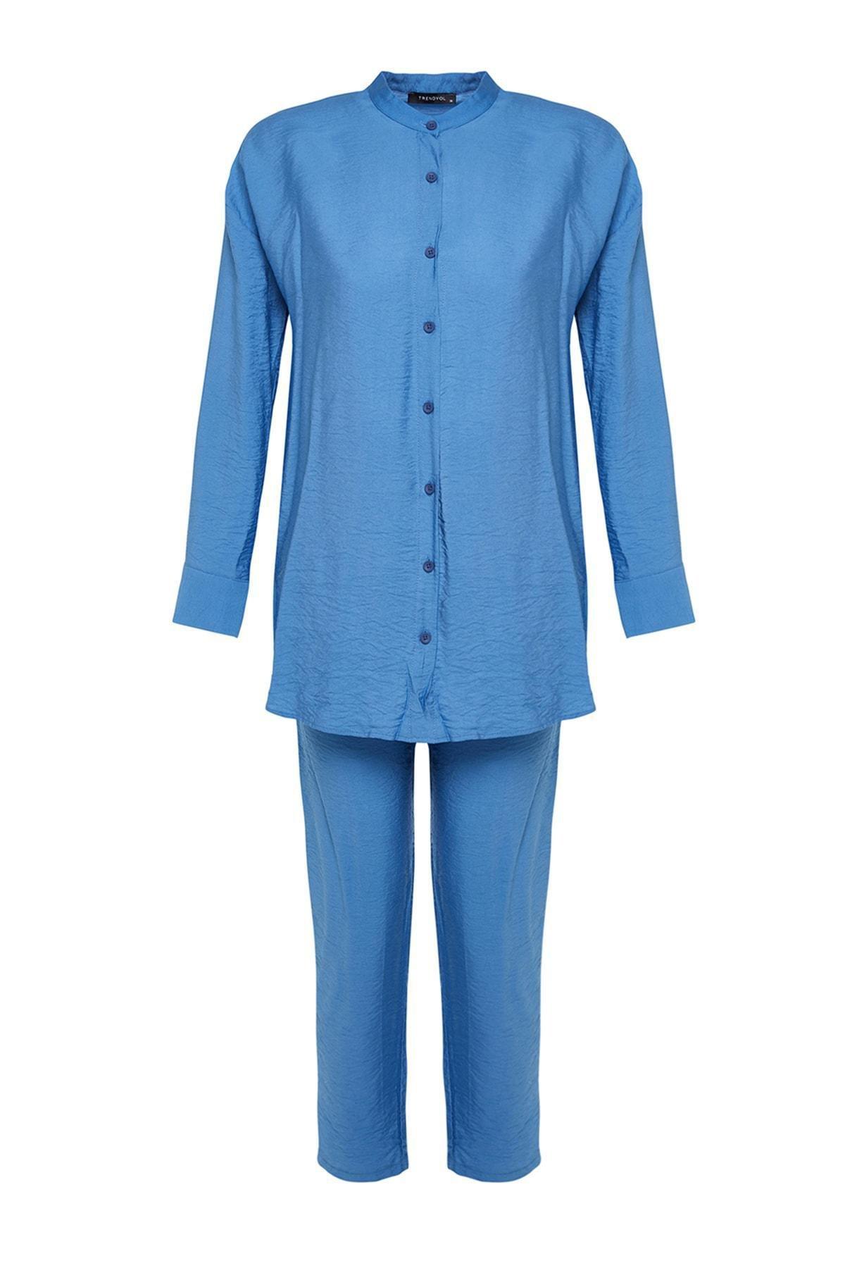 Blue Regular Co-Ord Set, , large image number 6