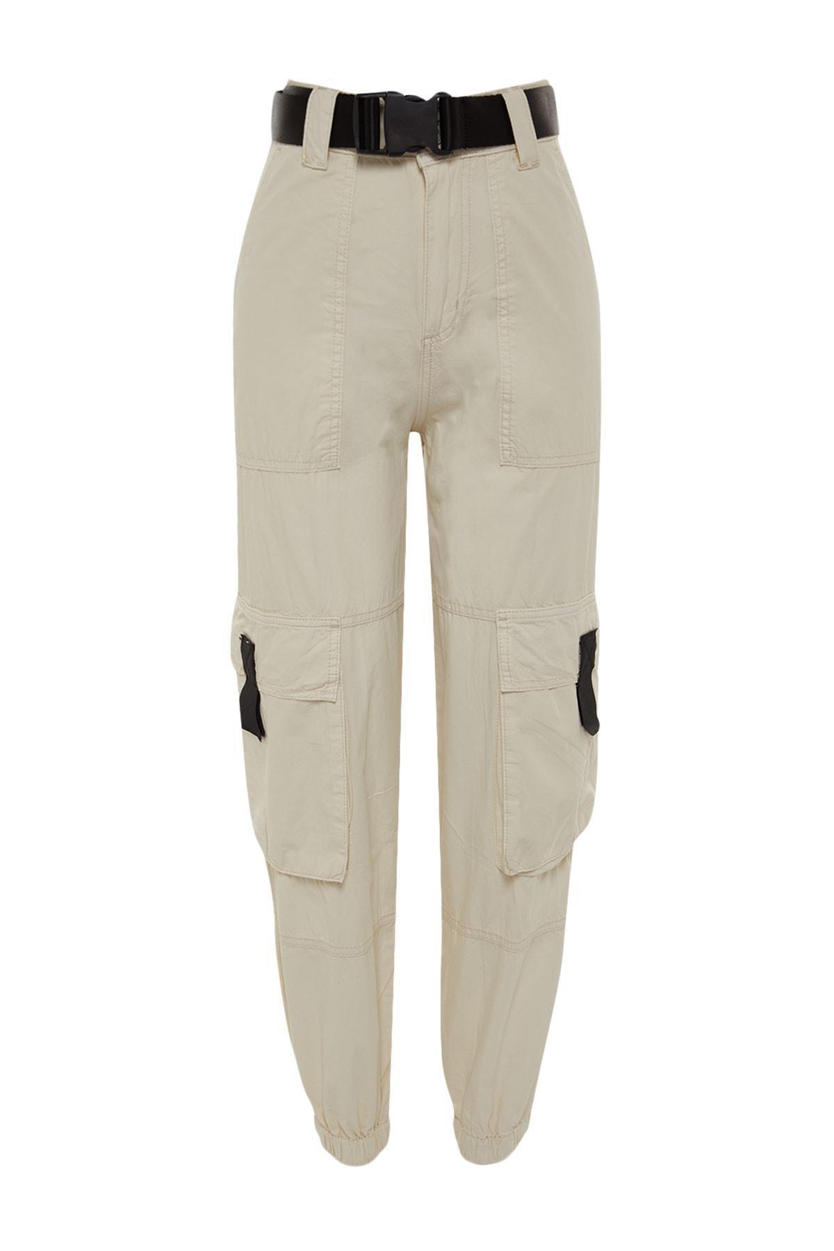 White Joggers Jeans, , large image number 6