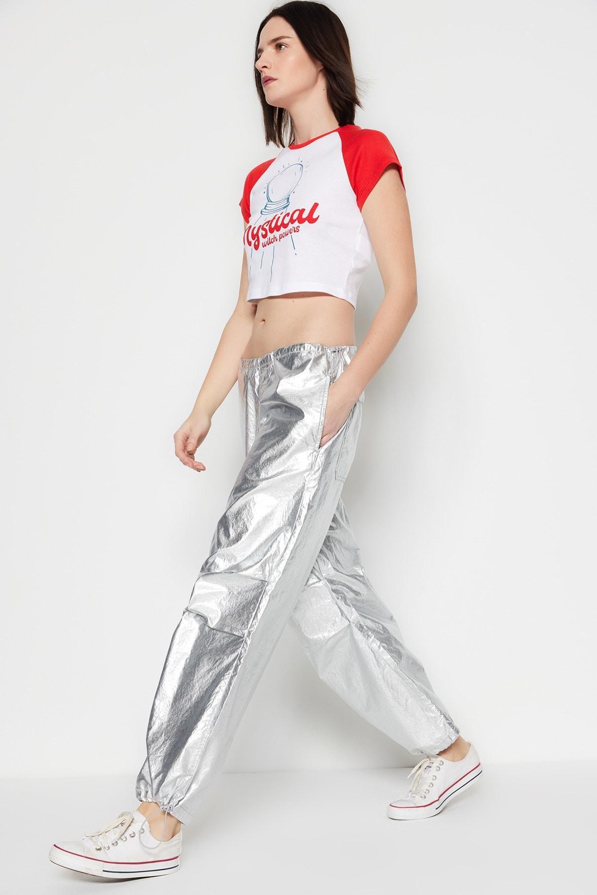 Silver Joggers Jeans, , large image number 1