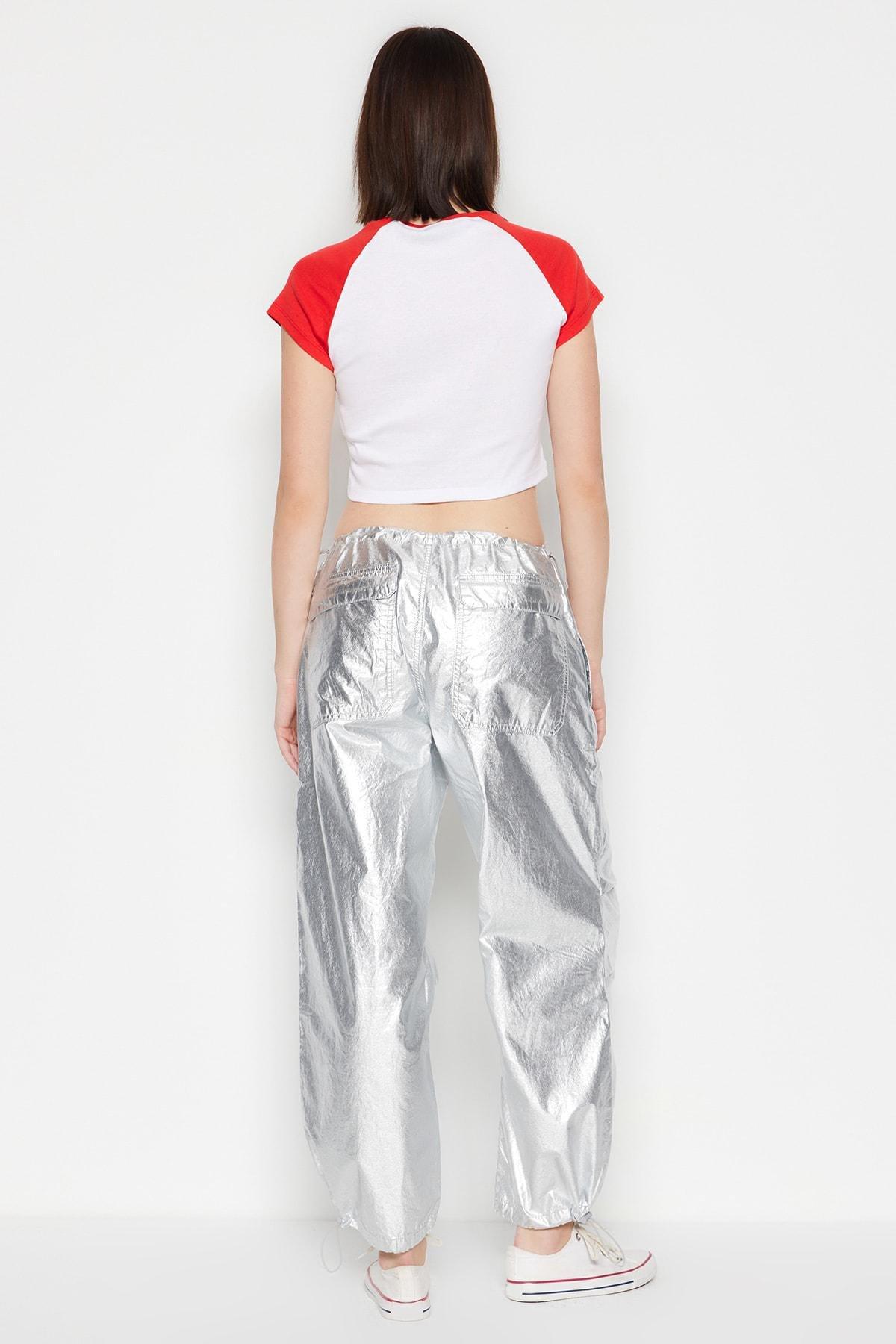 Silver Joggers Jeans, , large image number 5