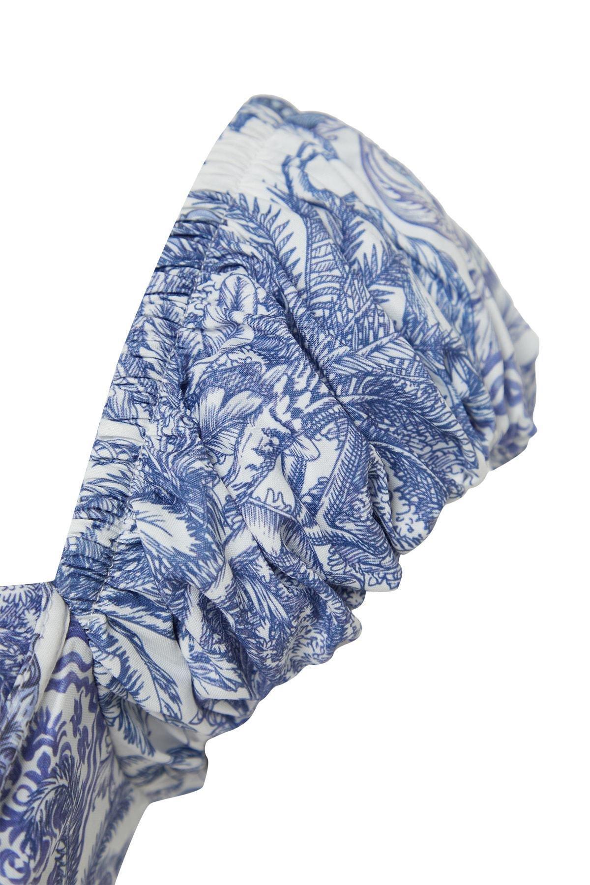 Multicolour Floral Crop Top, , large image number 7