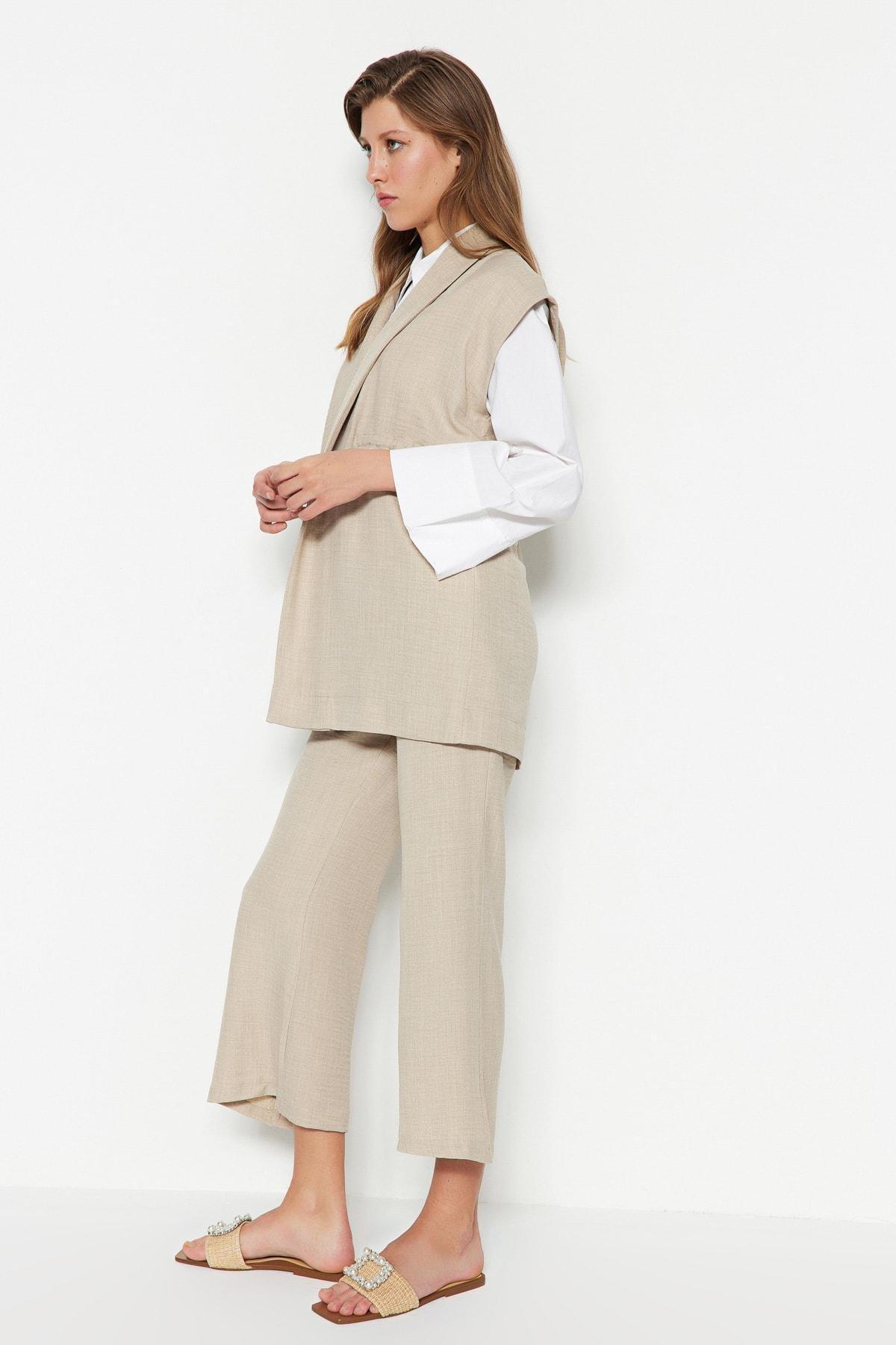 Beige Co-Ord Set, , large image number 1