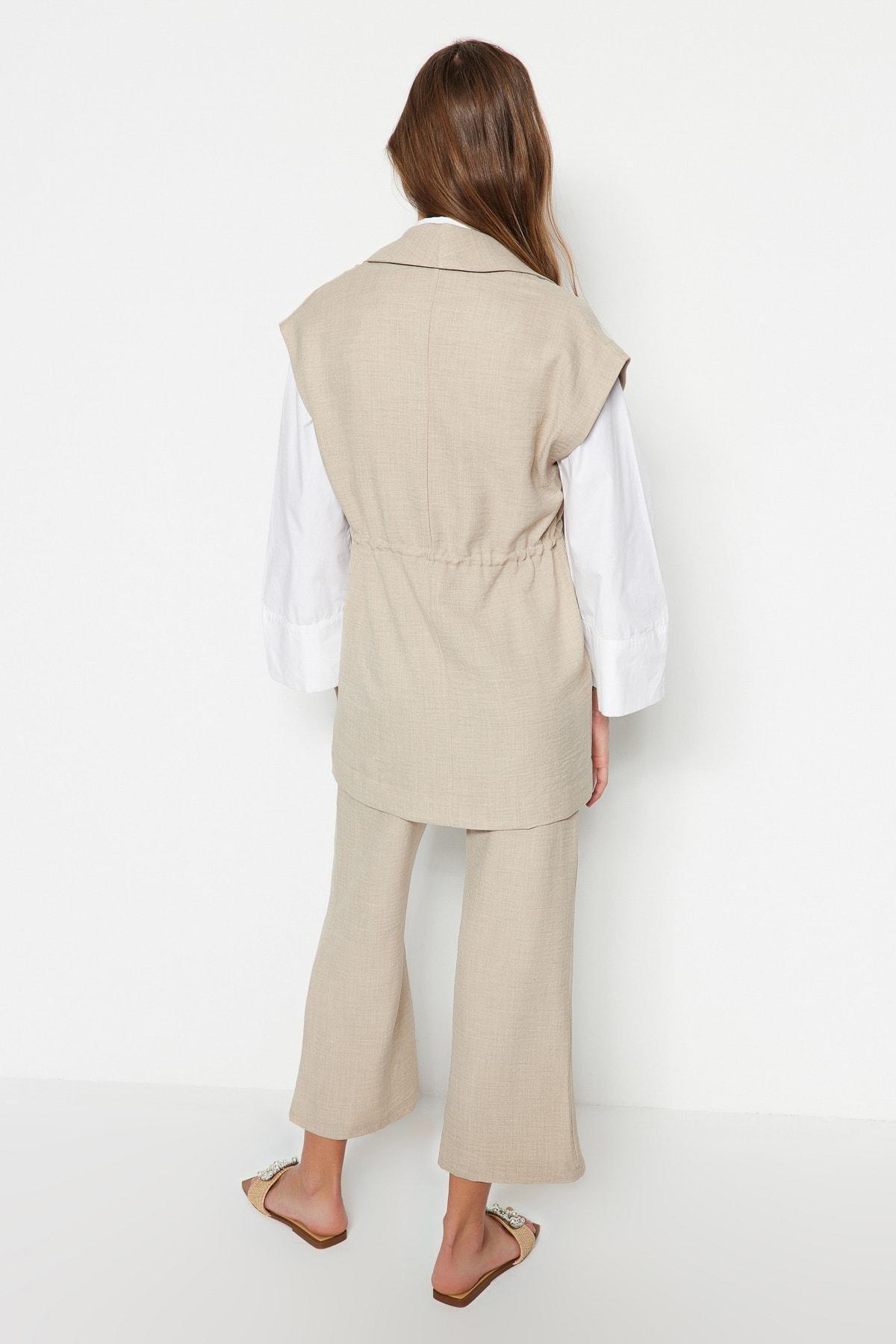 Beige Co-Ord Set, , large image number 4