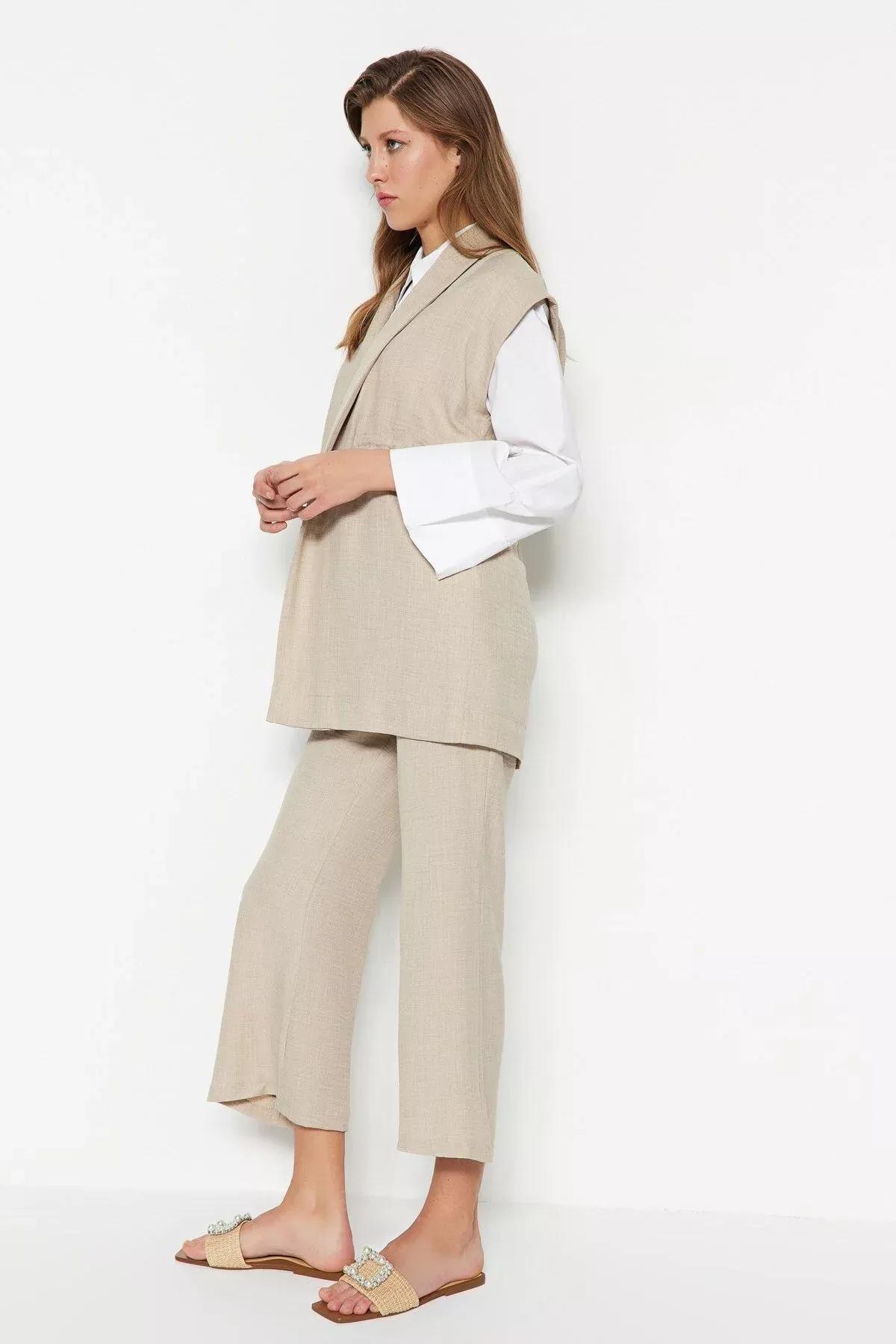 Beige Co-Ord Set, , large image number 5