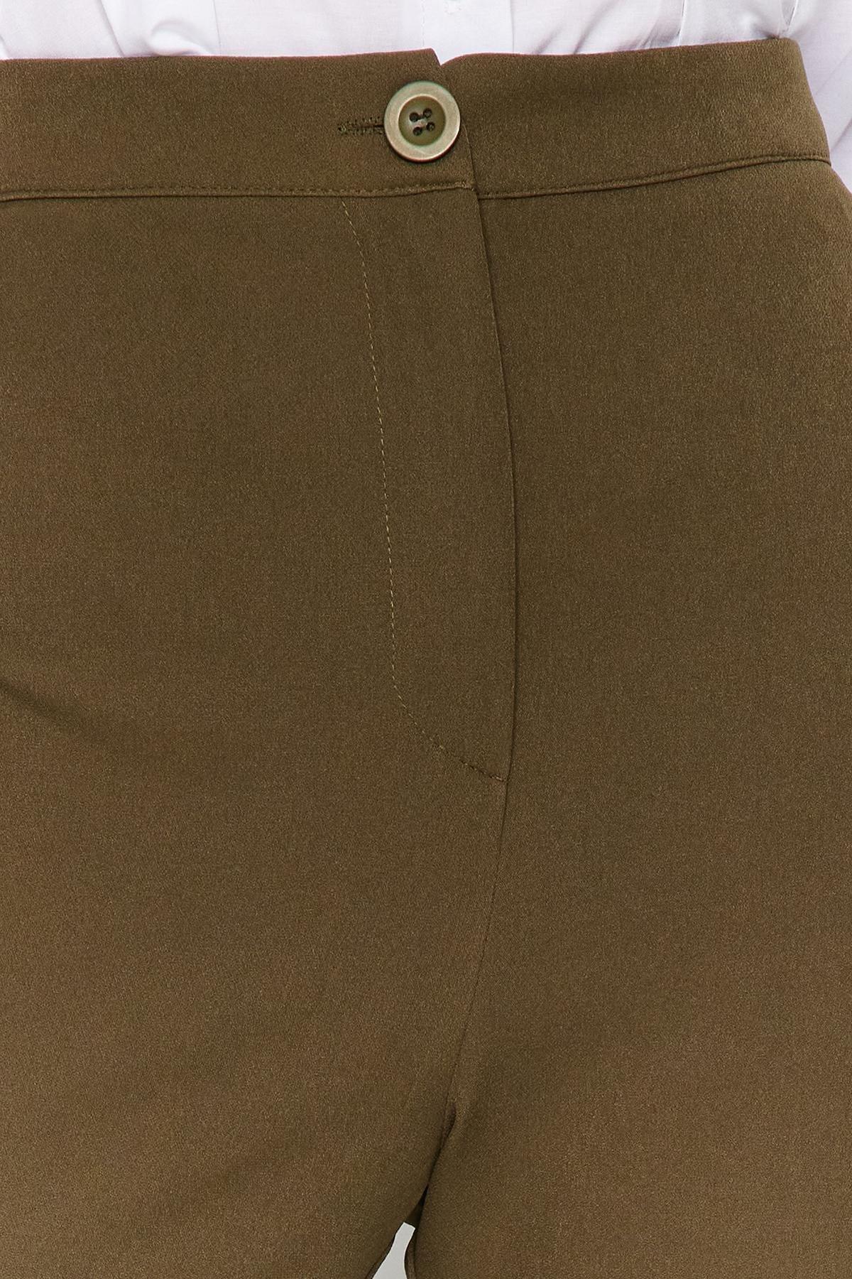 Khaki Flared Bootcut Pants, , large image number 4