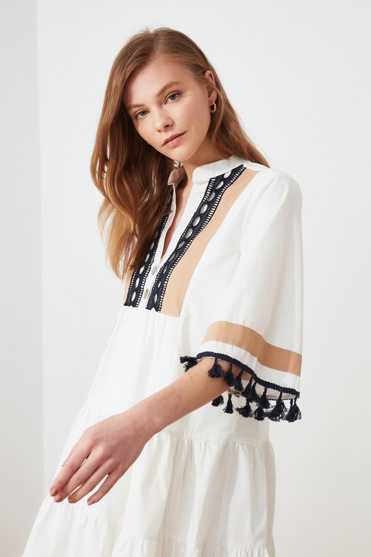 White Shift Dress, , large image number 2