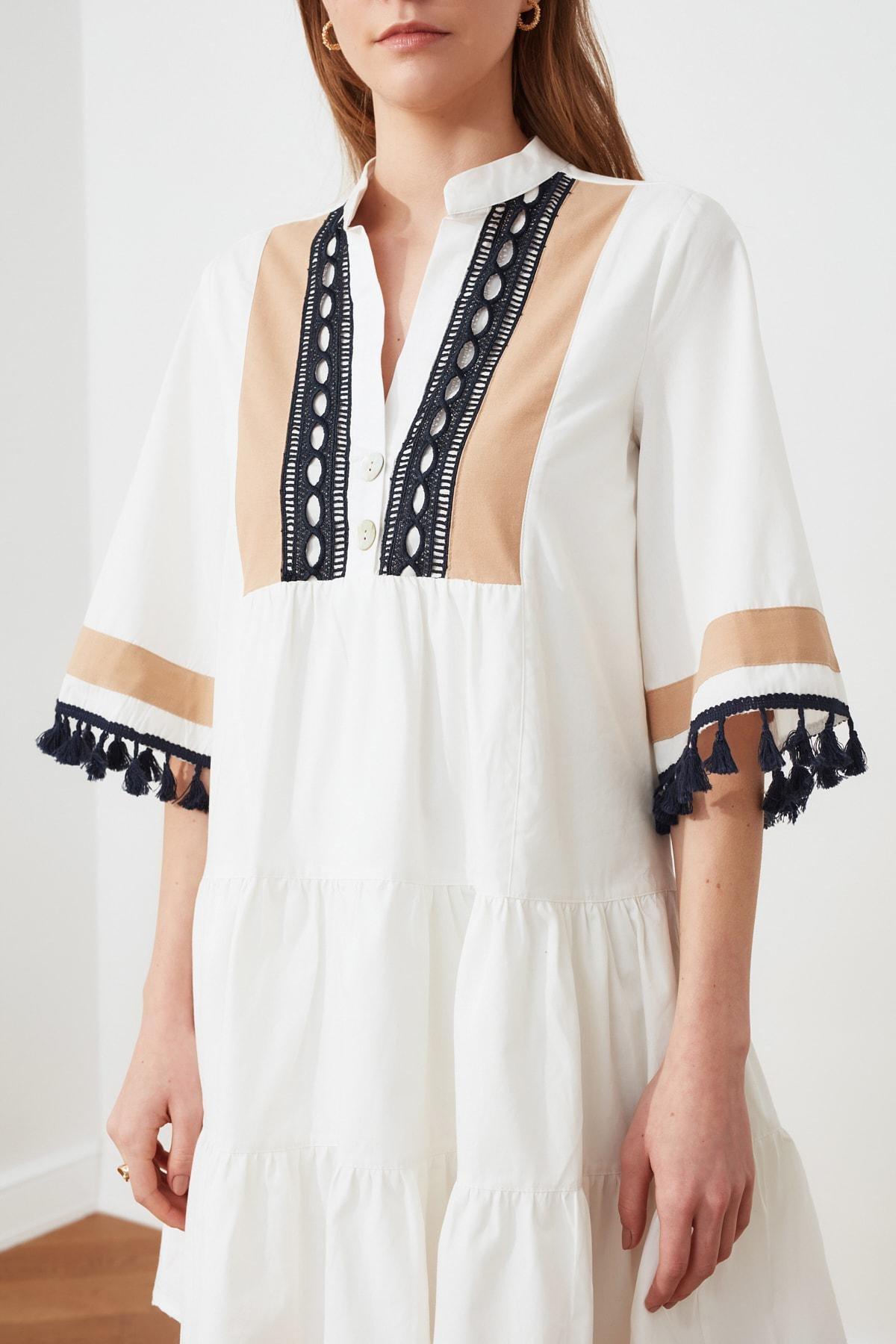 White Shift Dress, , large image number 3