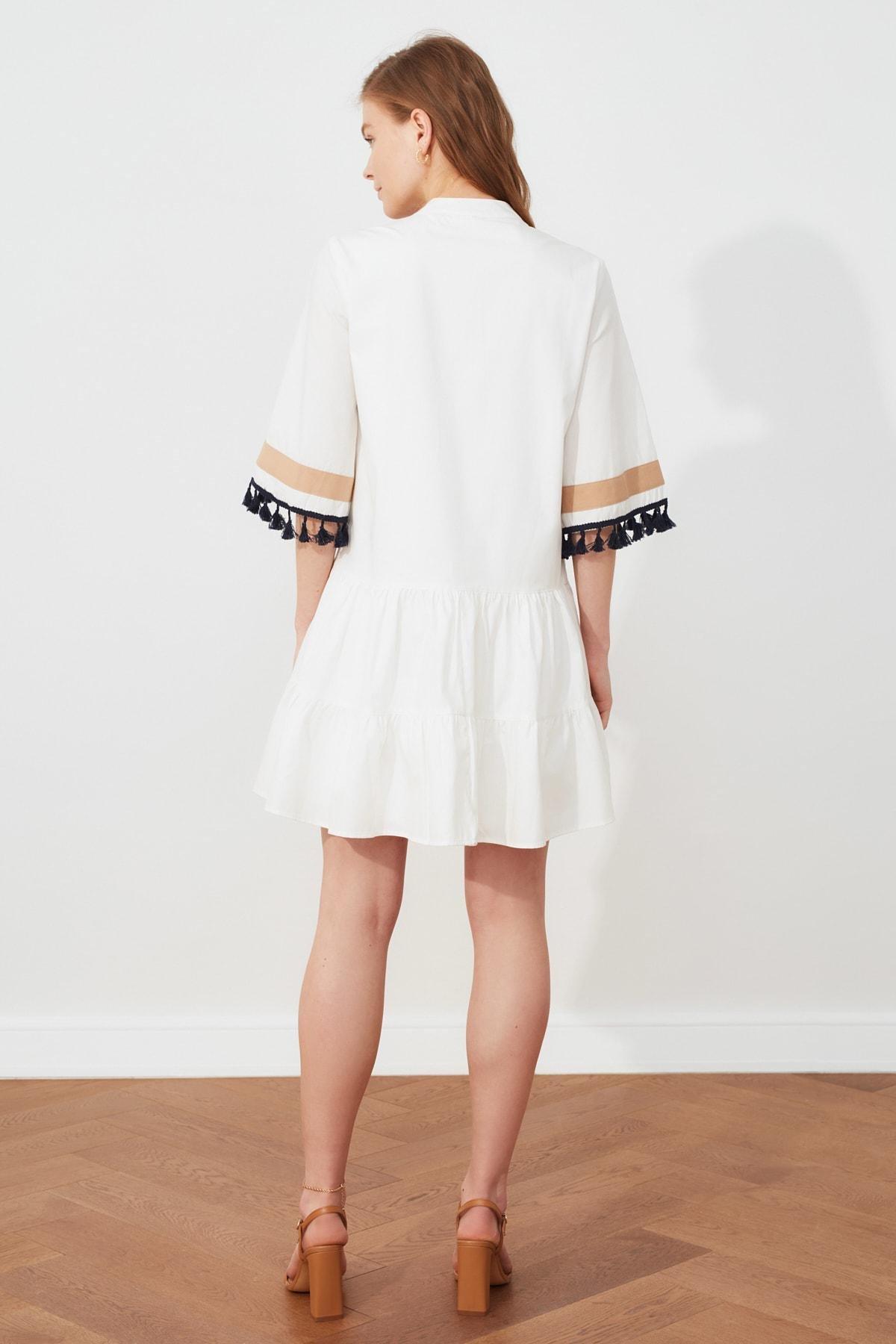 White Shift Dress, , large image number 4