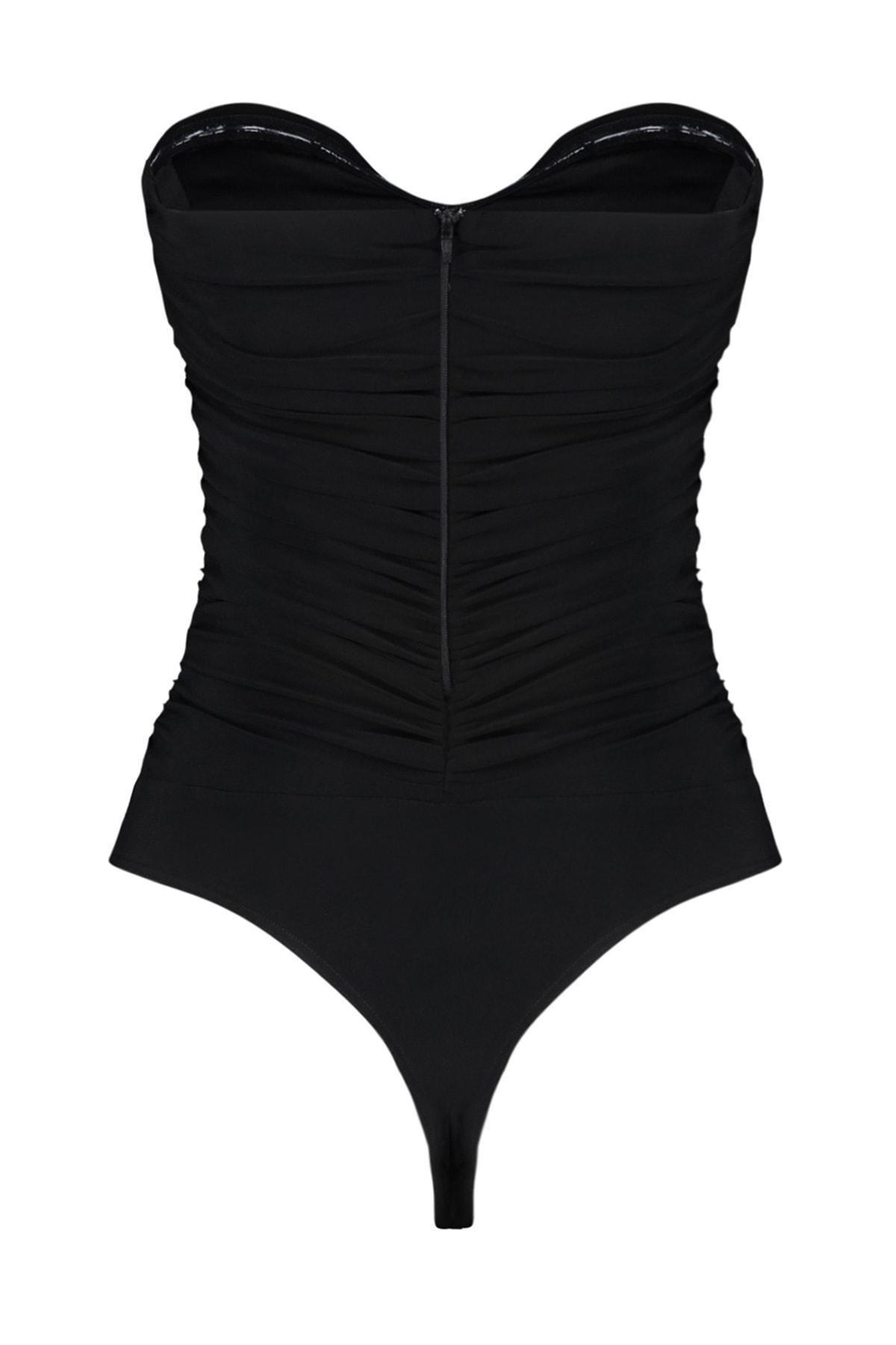 Black Women Bodysuit, , large image number 7