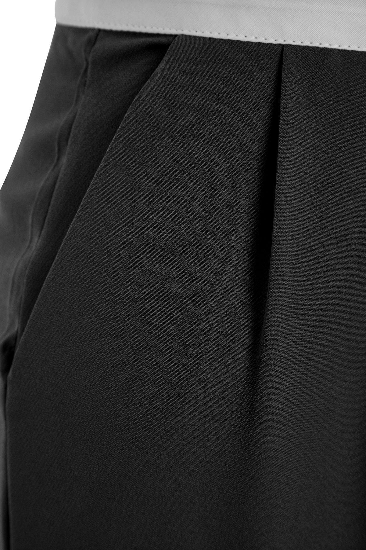 Black Wide Leg Pants, , large image number 5