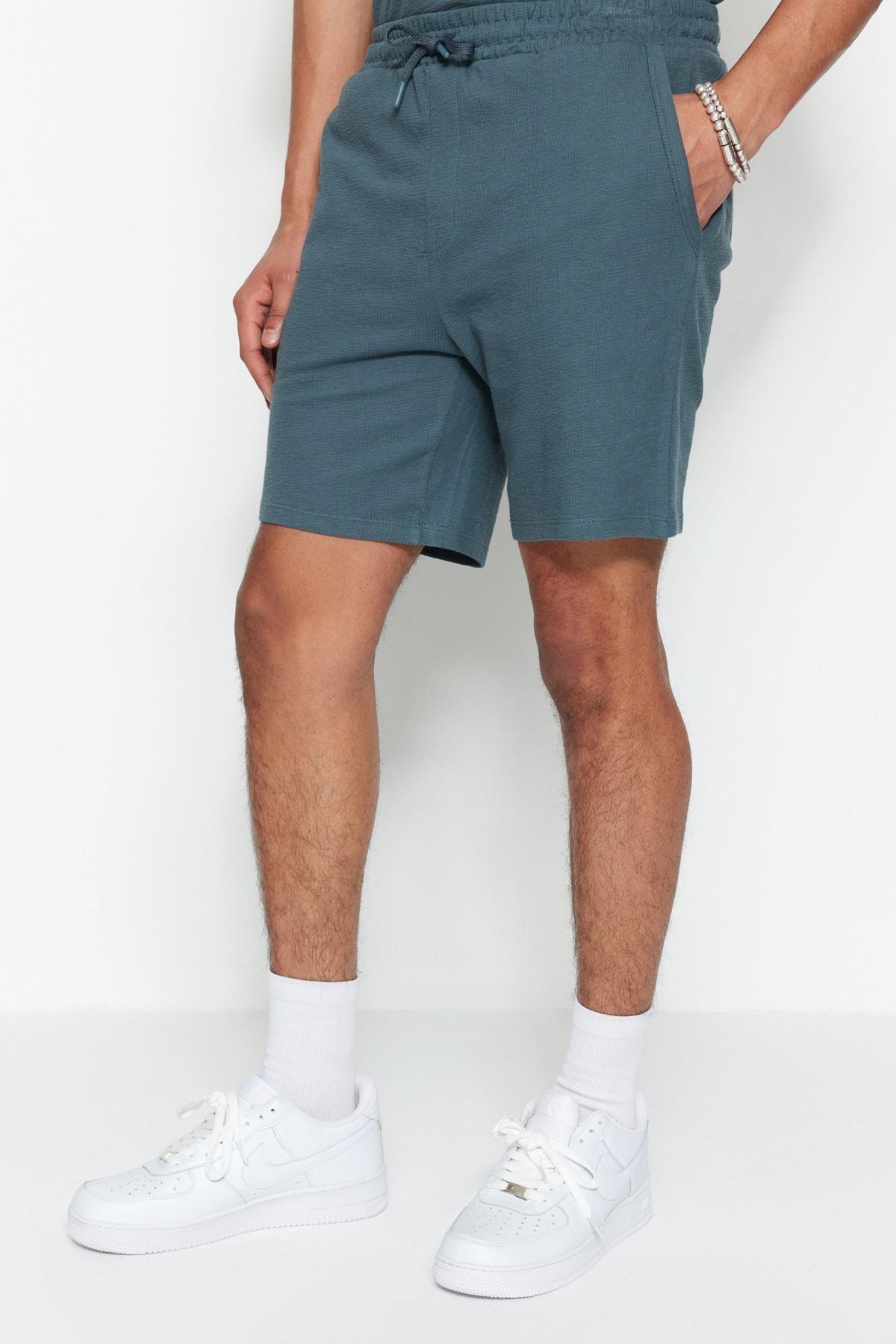 Trendyol - Blue Joggers Shorts