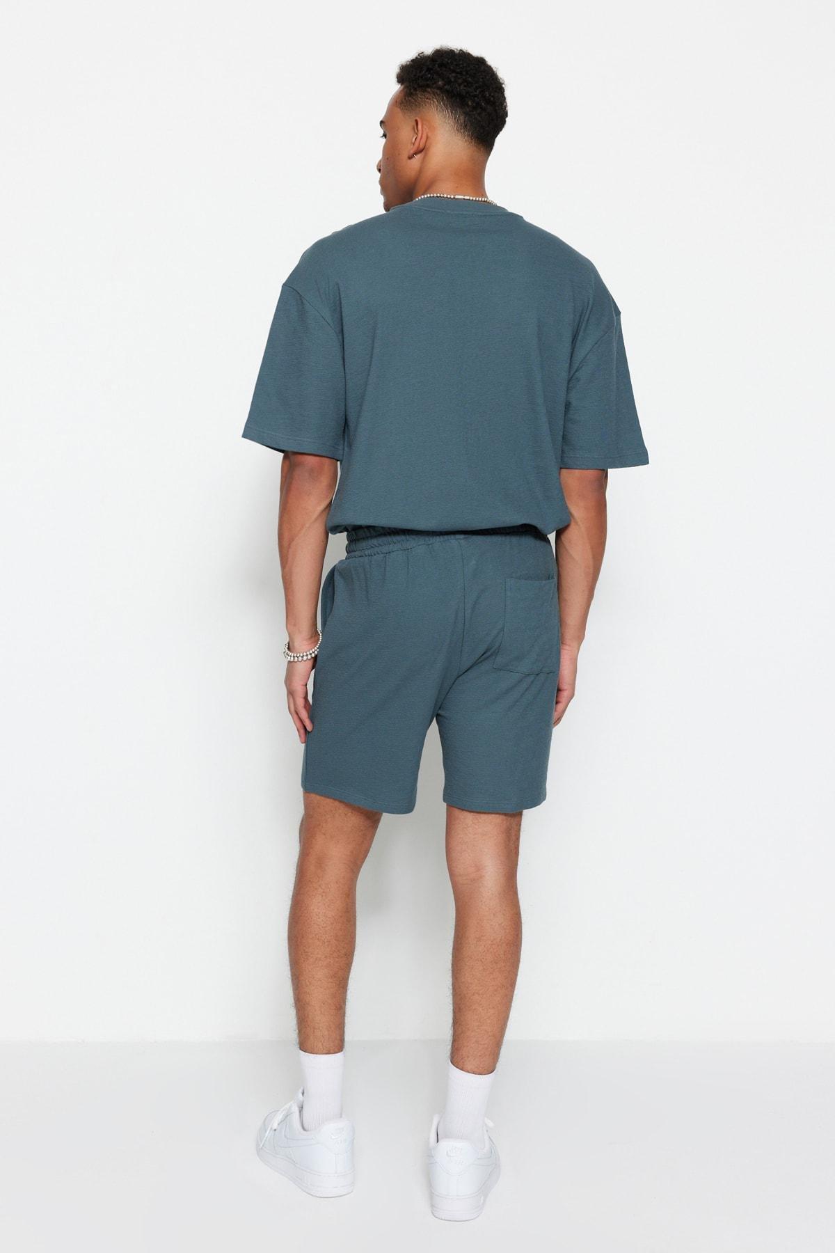 Trendyol - Blue Joggers Shorts