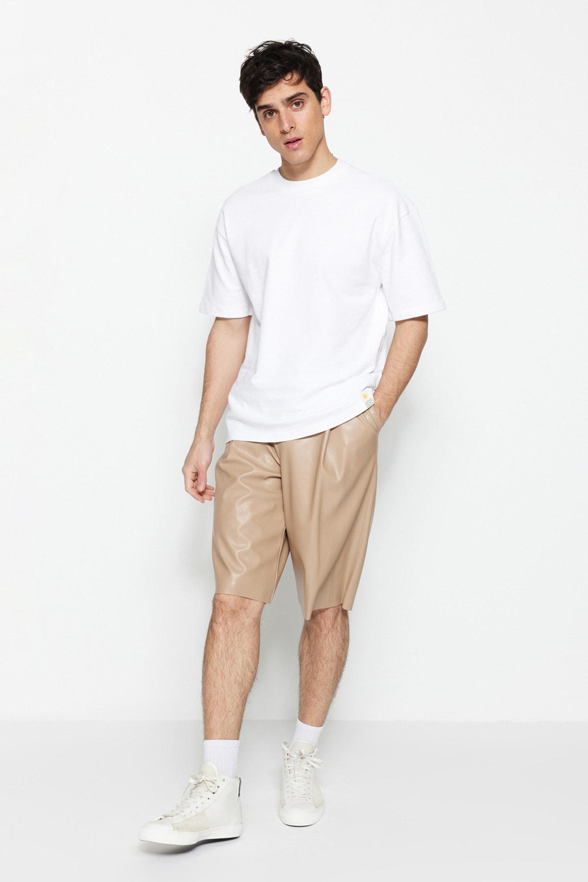 White Relaxed T-Shirt, , large image number 1