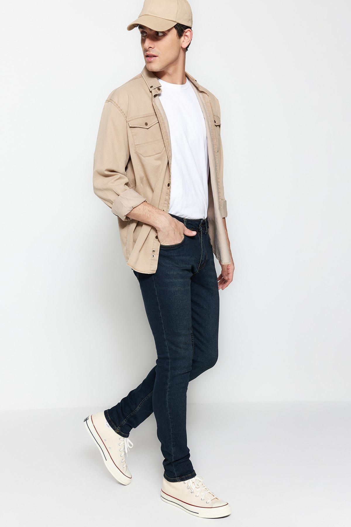 Green Skinny Jeans, C101_7012, large image number 0
