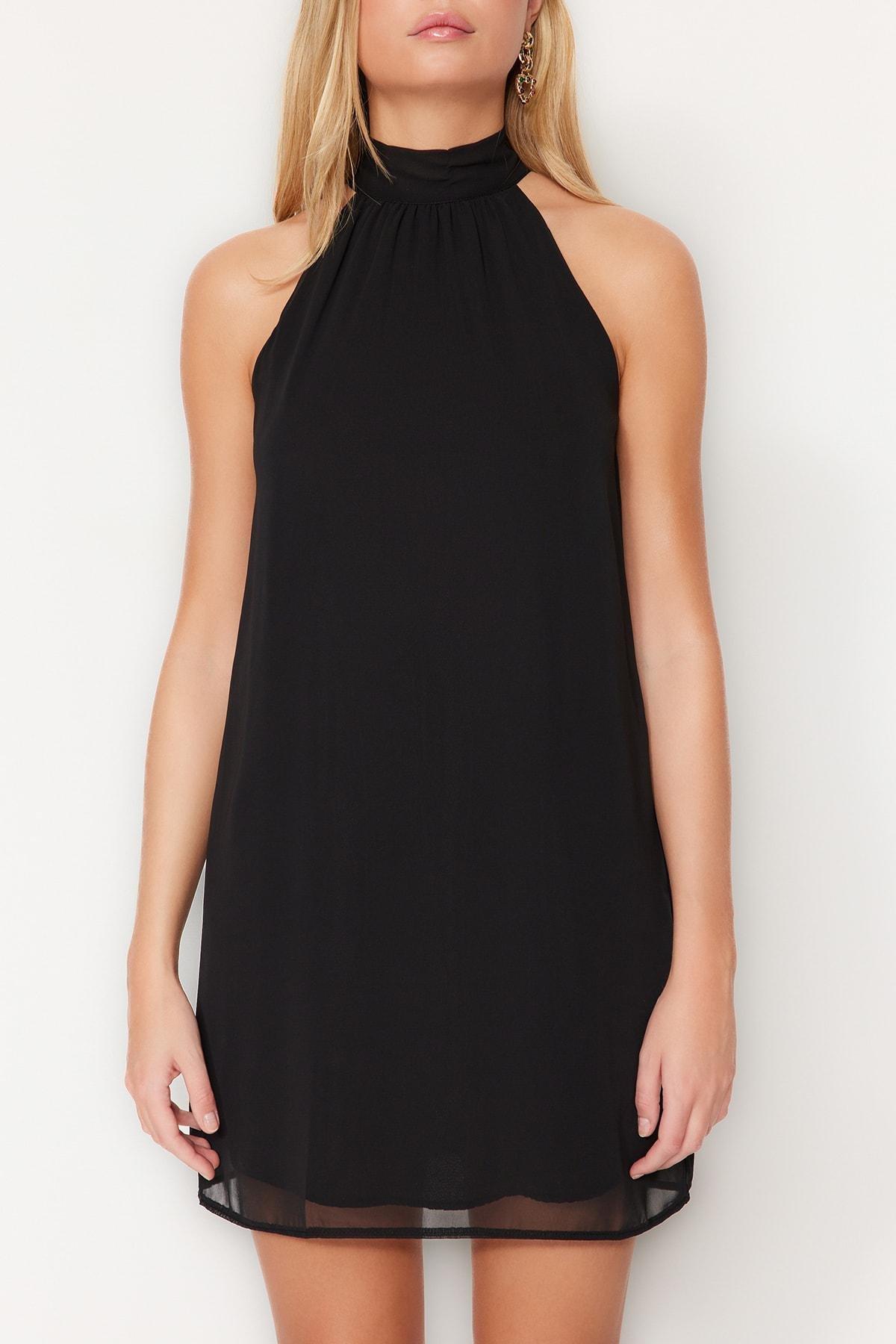 Black Shift Dress, , large image number 1