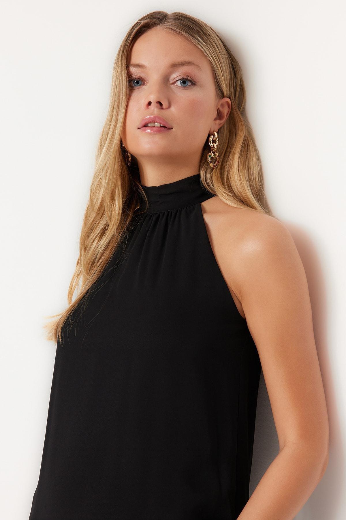 Black Shift Dress, , large image number 3