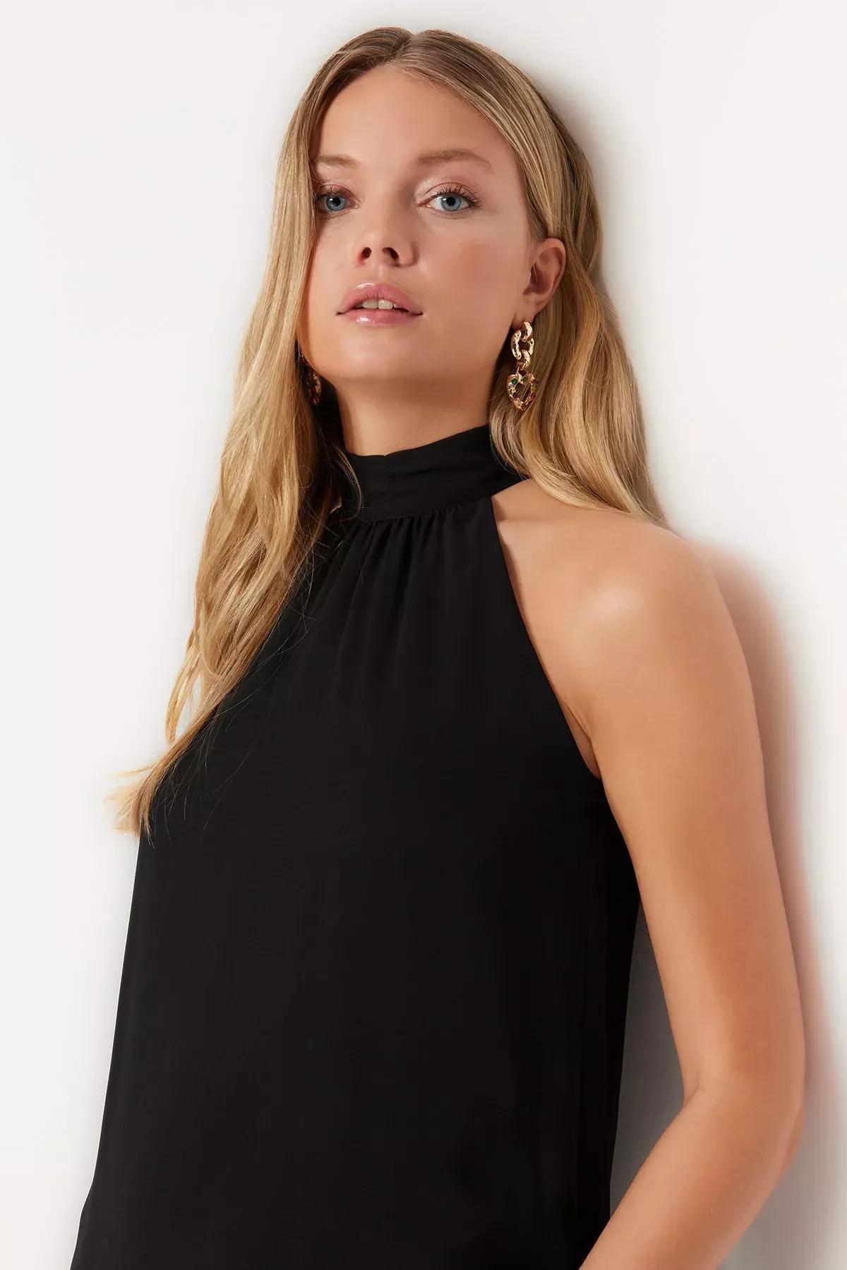 Black Shift Dress, , large image number 3
