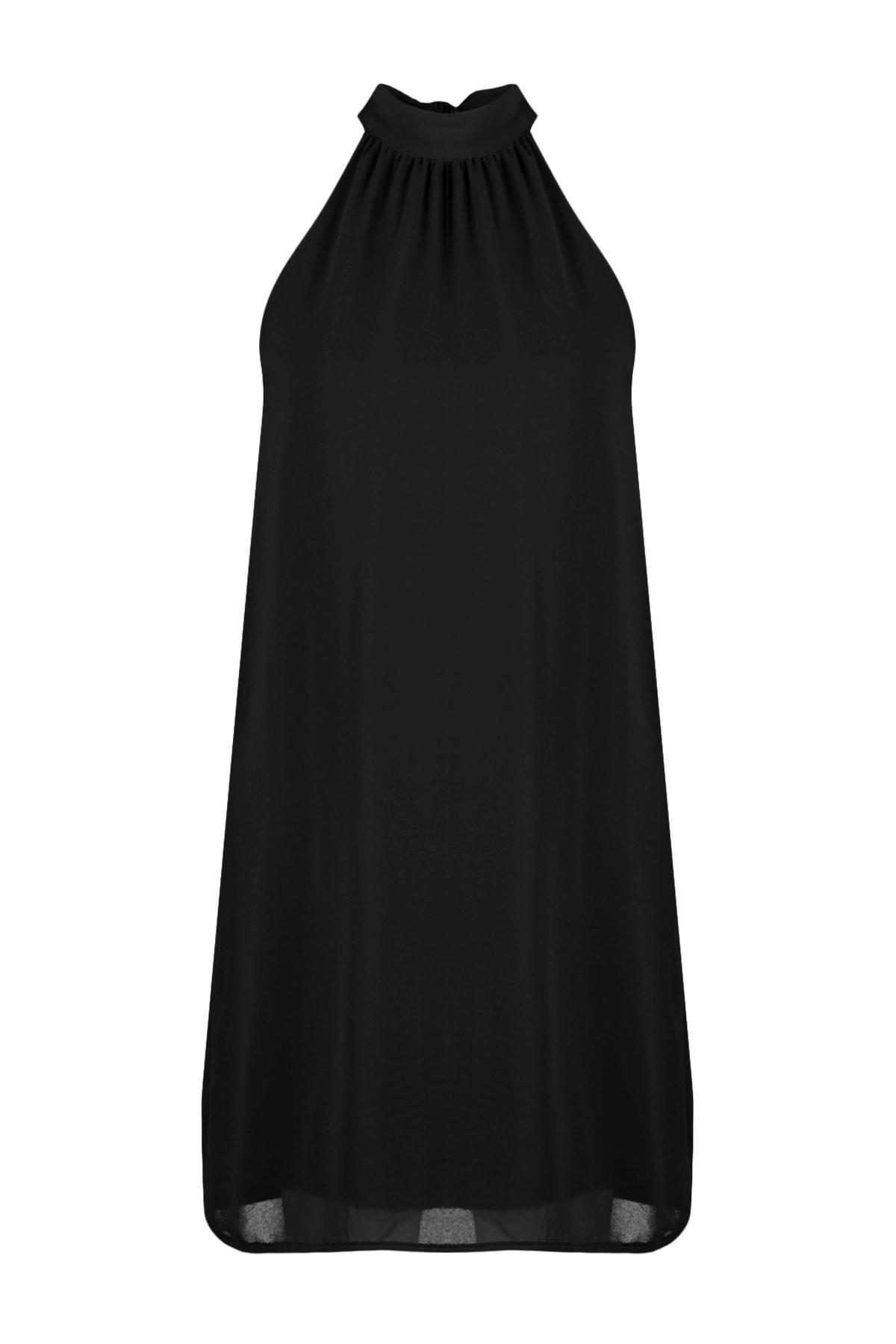 Black Shift Dress, , large image number 5
