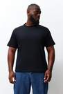 Trendyol - Black Regular Plus Size T-Shirt