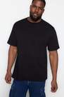 Trendyol - Black Regular Plus Size T-Shirt