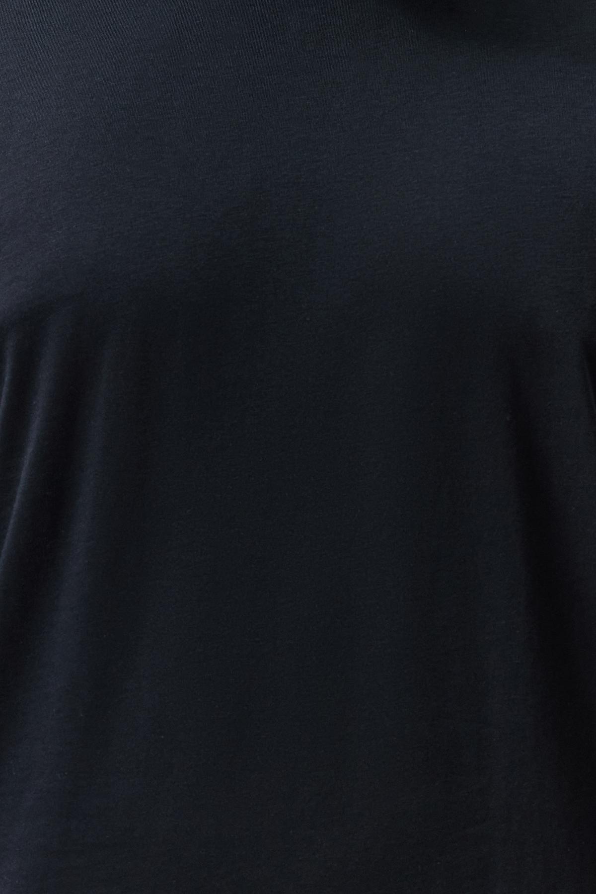 Black Regular Plus Size T-Shirt, C101_7009, large image number 8