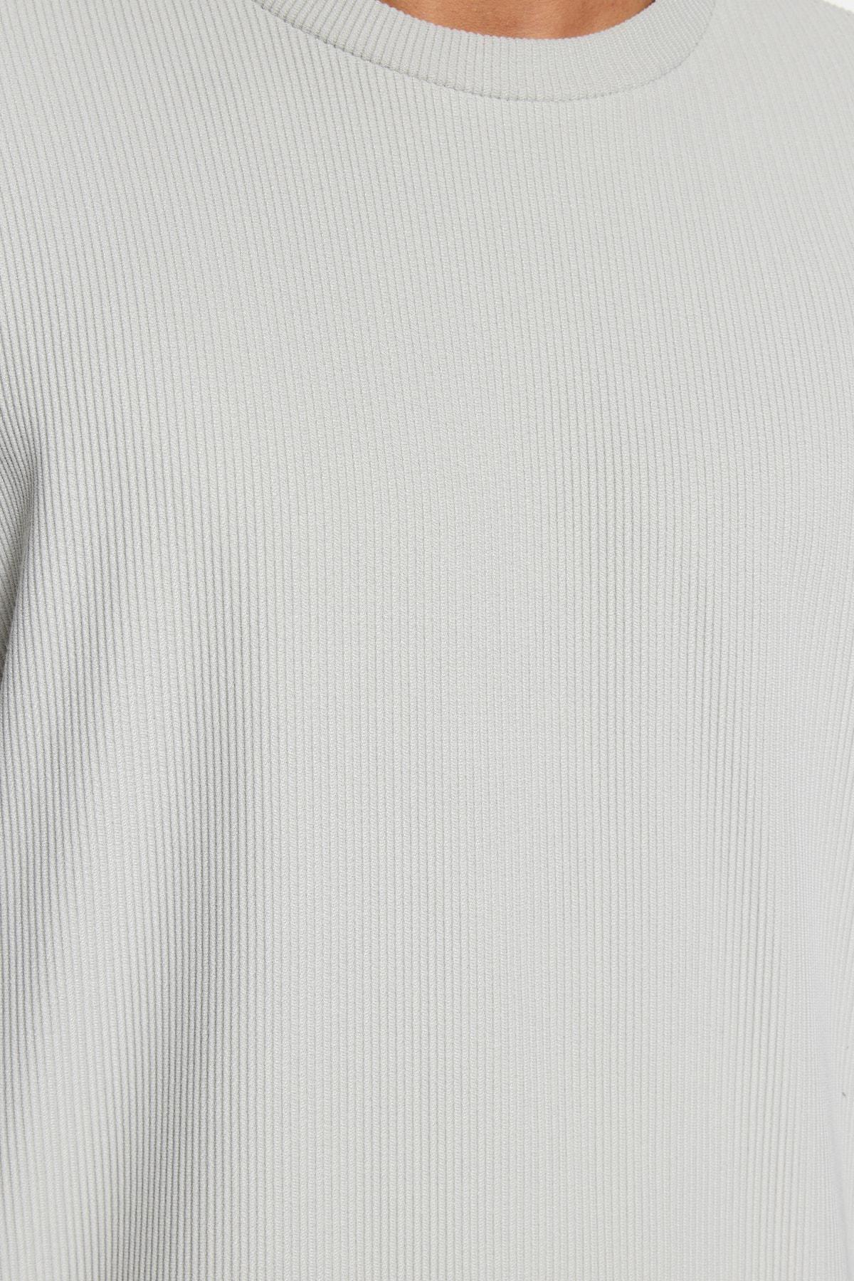 Gray Oversize T-Shirt, , large image number 8