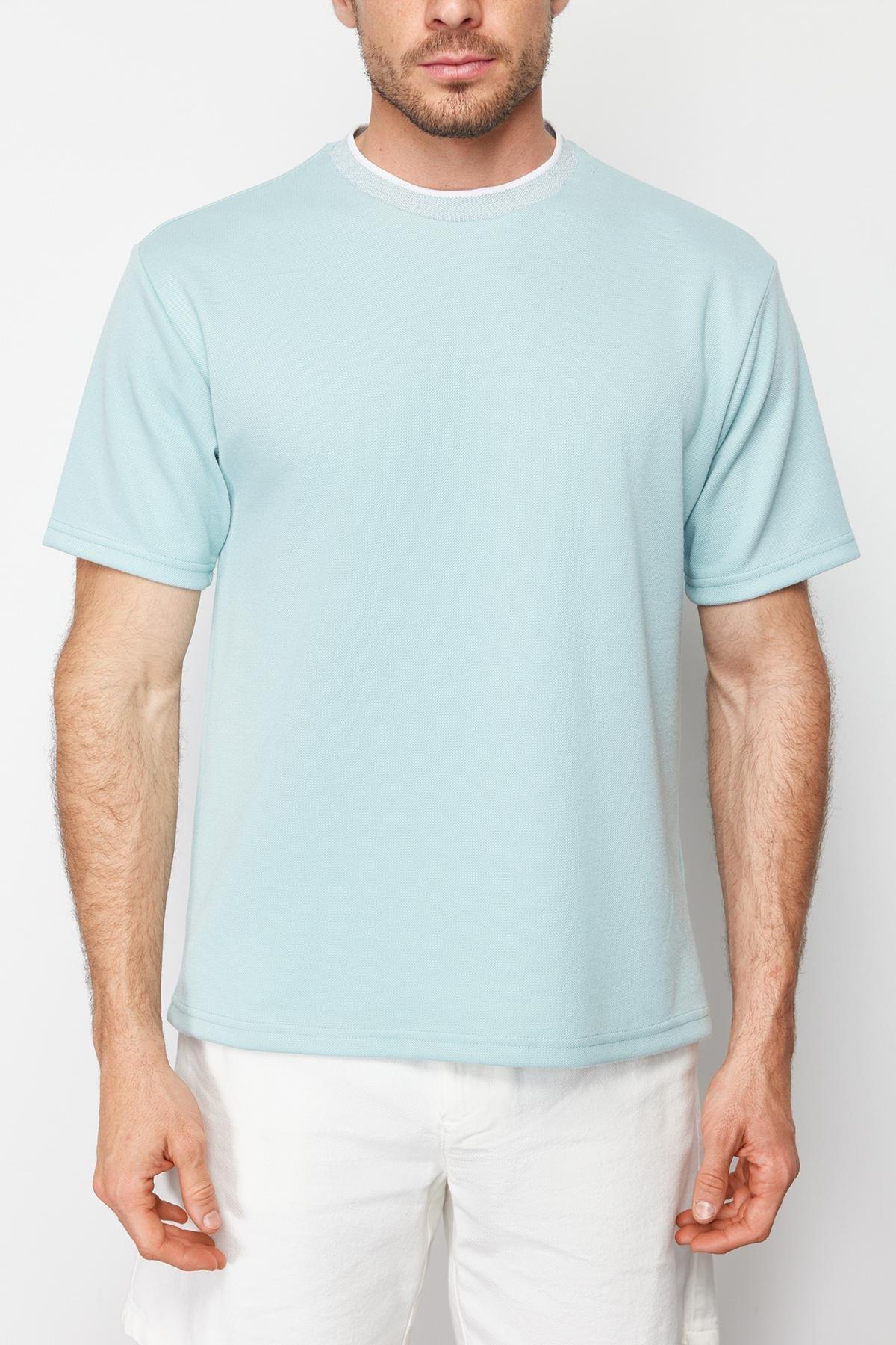 Blue Relaxed Fit T-Shirt, , large image number 2