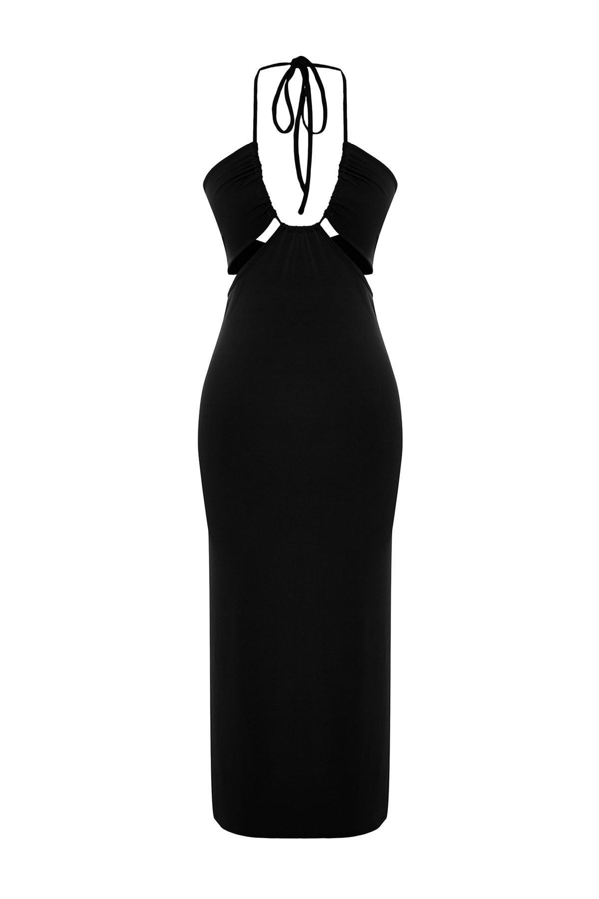 Black Strapless Dress, , large image number 5
