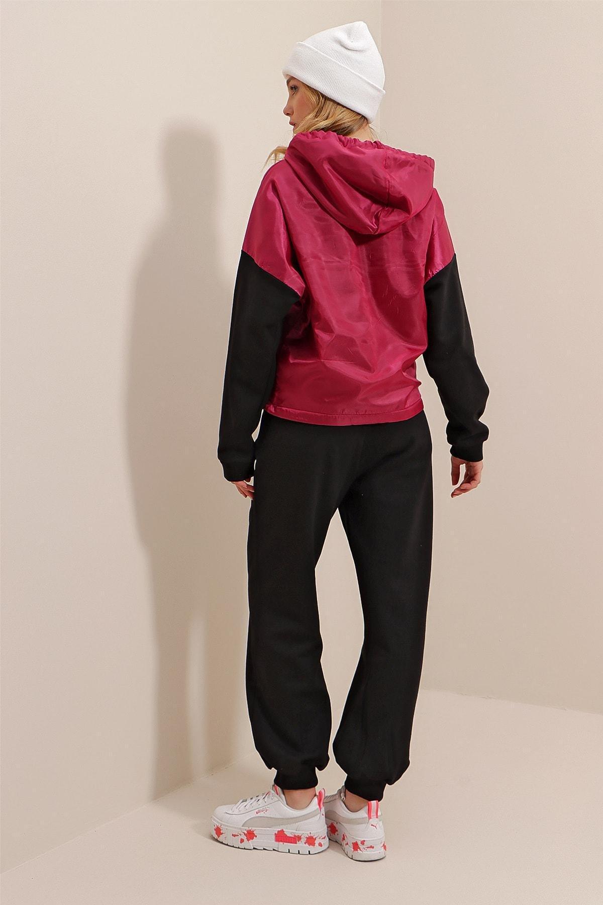 Pink Printed Sweatsuit, , large image number 4