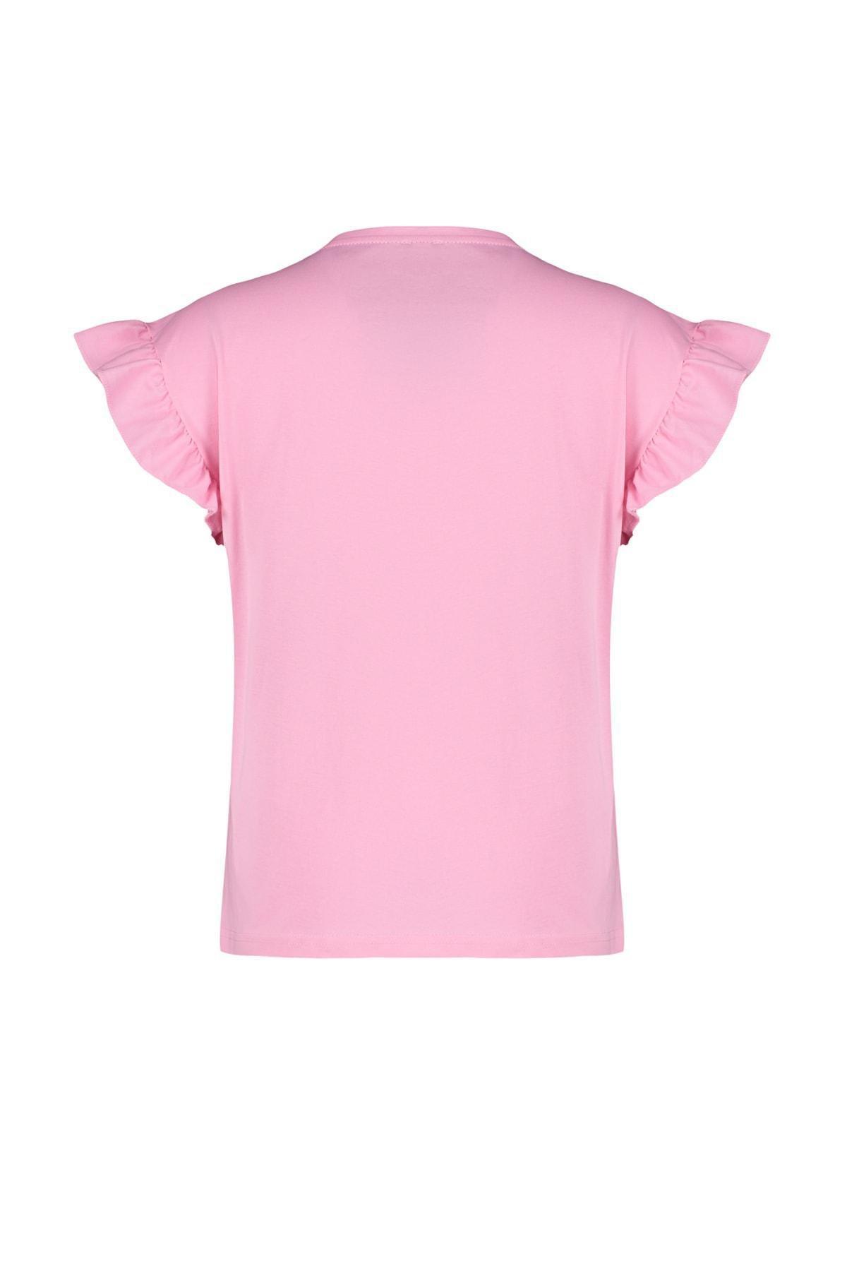 Pink Regular Plus Size T-Shirt, , large image number 5