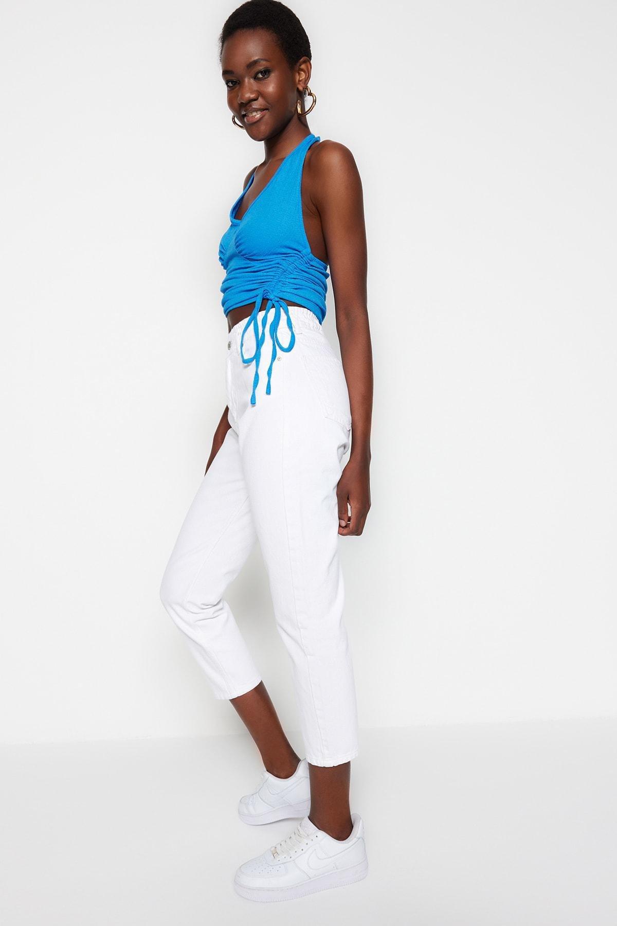 White Mom Jeans, , large image number 2