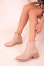 SOHO - Beige Ankle Boots