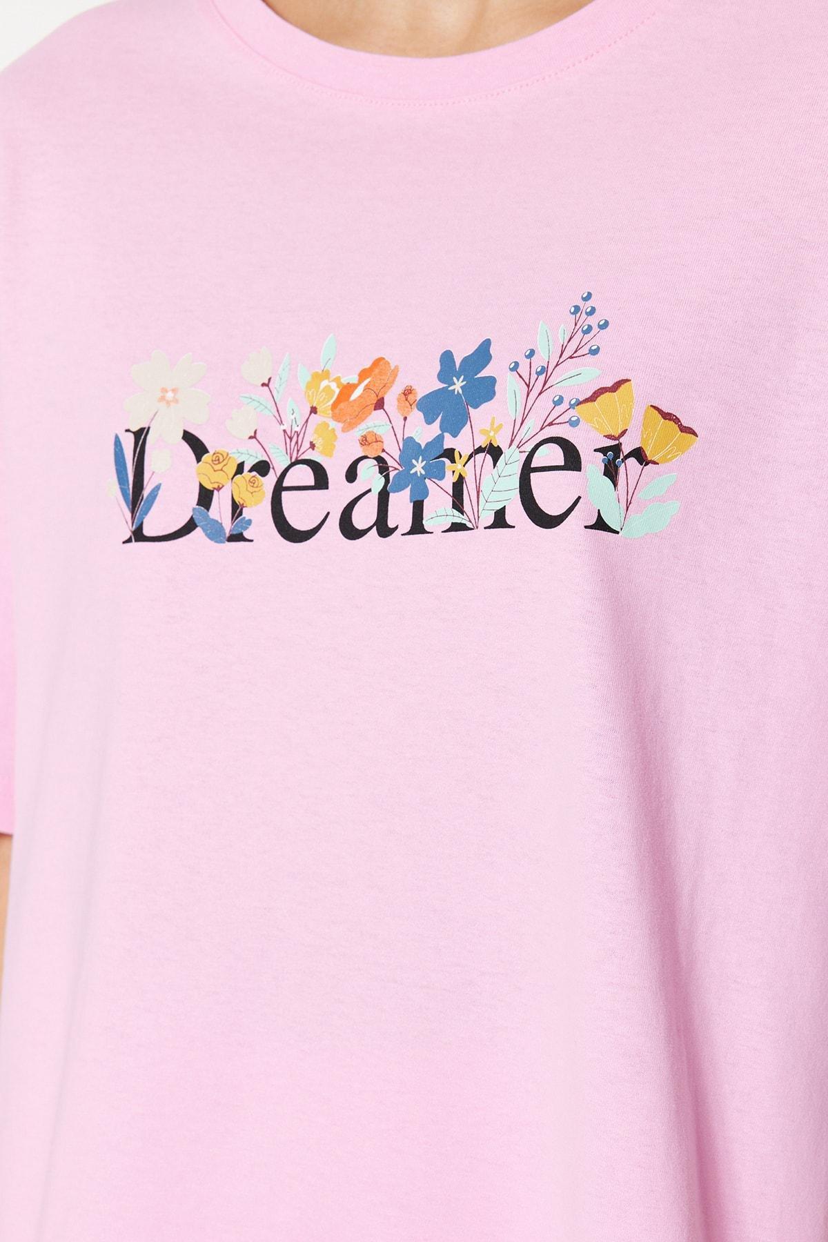Pink Printed Pyjamas Set, , large image number 6