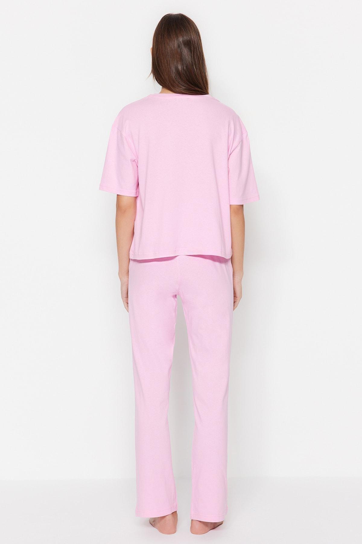 Pink Printed Pyjamas Set, , large image number 10