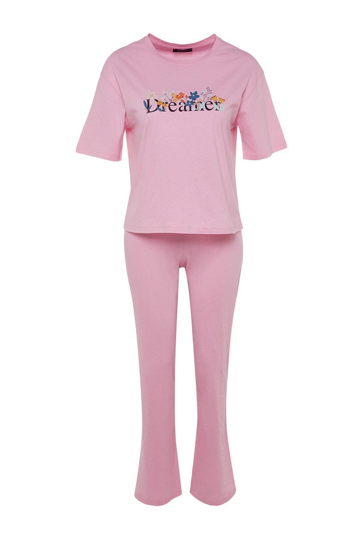 Pink Printed Pyjamas Set, , large image number 12