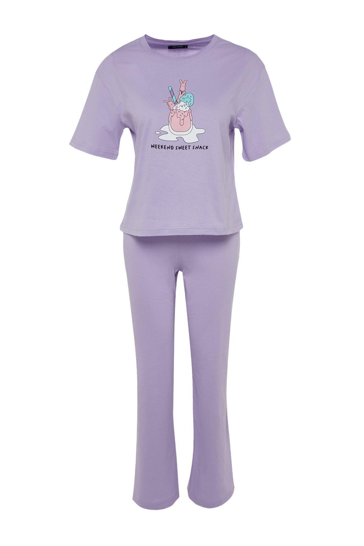 Pink Printed Pyjamas Set, , large image number 13