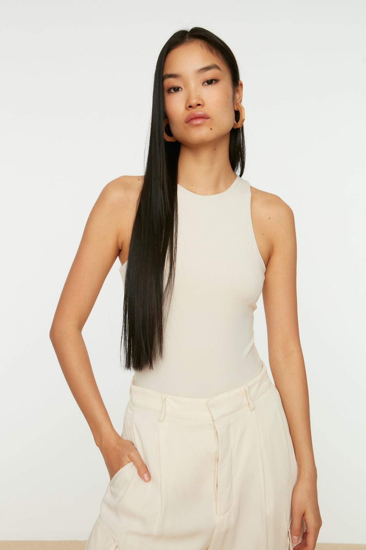 Beige Bodysuit, , large image number 0